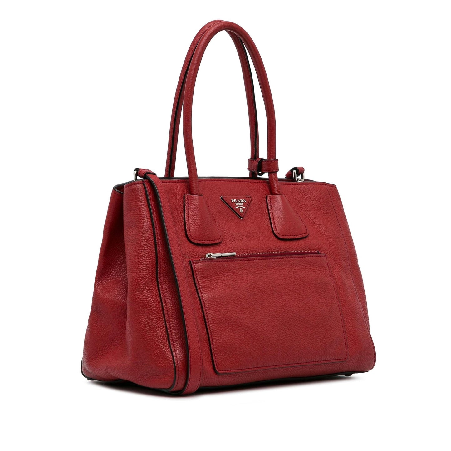 Prada Phenix Pocket Satchel Shg Mtdueh Vitello Satchel Bag