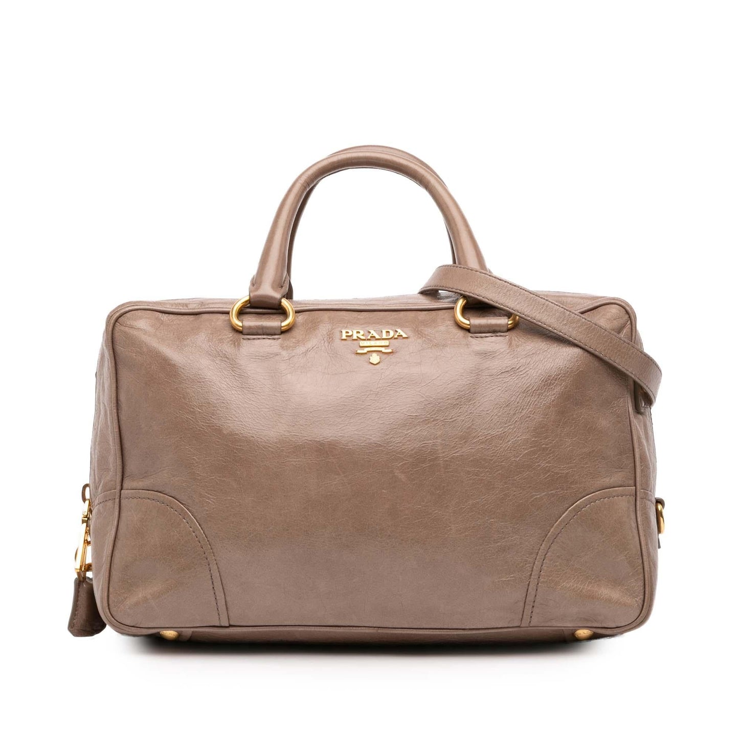 Prada Shine Bauletto Satchel Vitello Satchel Bag Bauletto Satchel 2