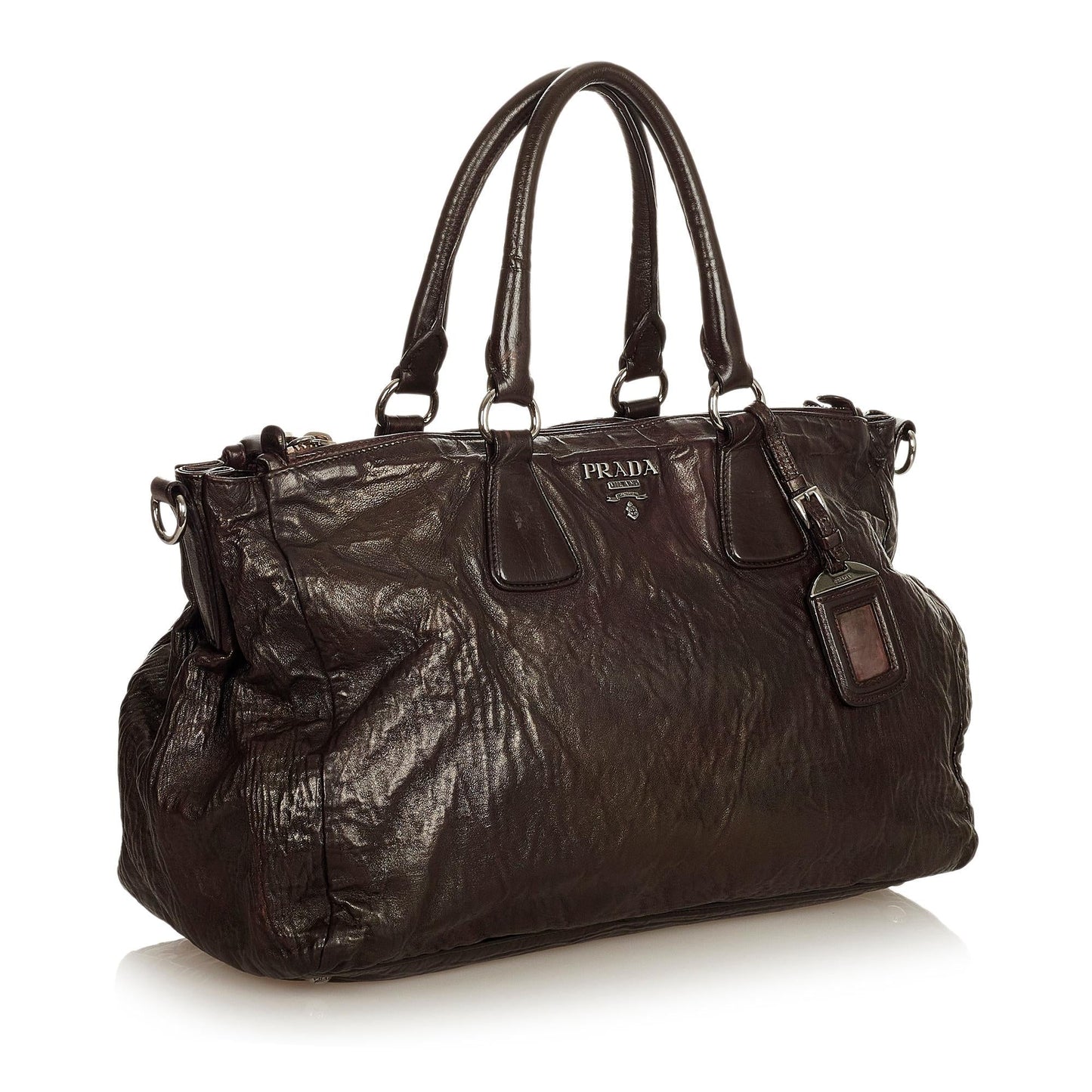 Prada Shine Satchel Shg Vitello Satchel Bag Satchel Shg 25404