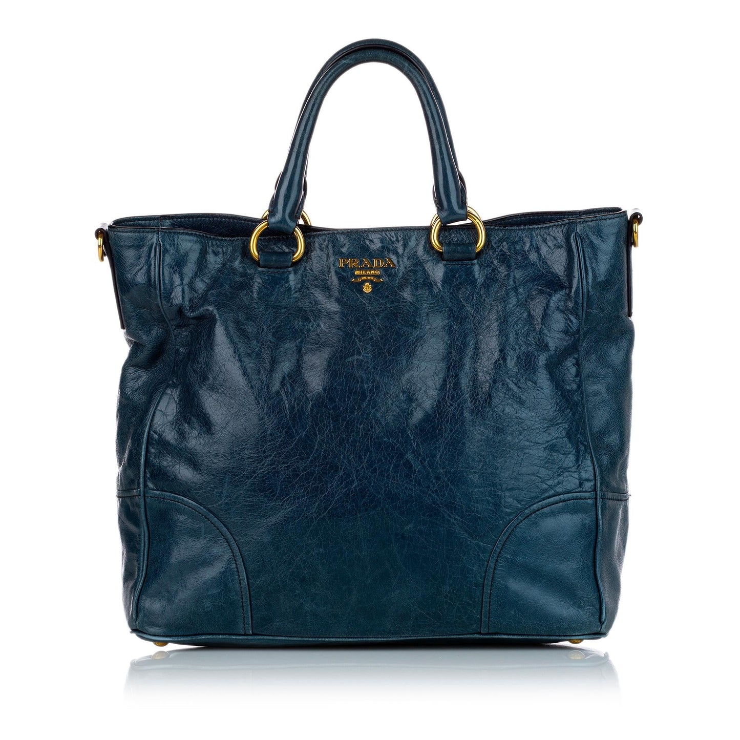 Prada Shine Satchel Shg Vitello Satchel Bag Satchel Shg 27604
