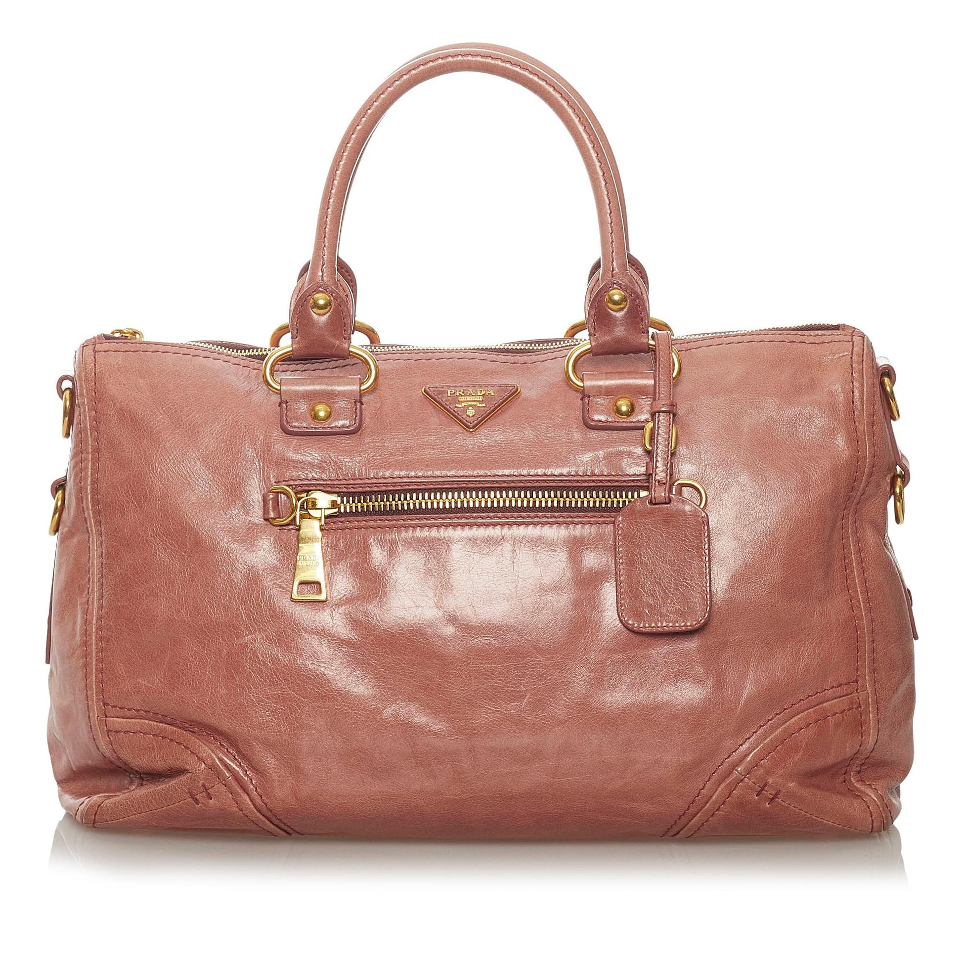 Prada Shine Satchel Shg Vitello Satchel Bag Satchel Shg 28448