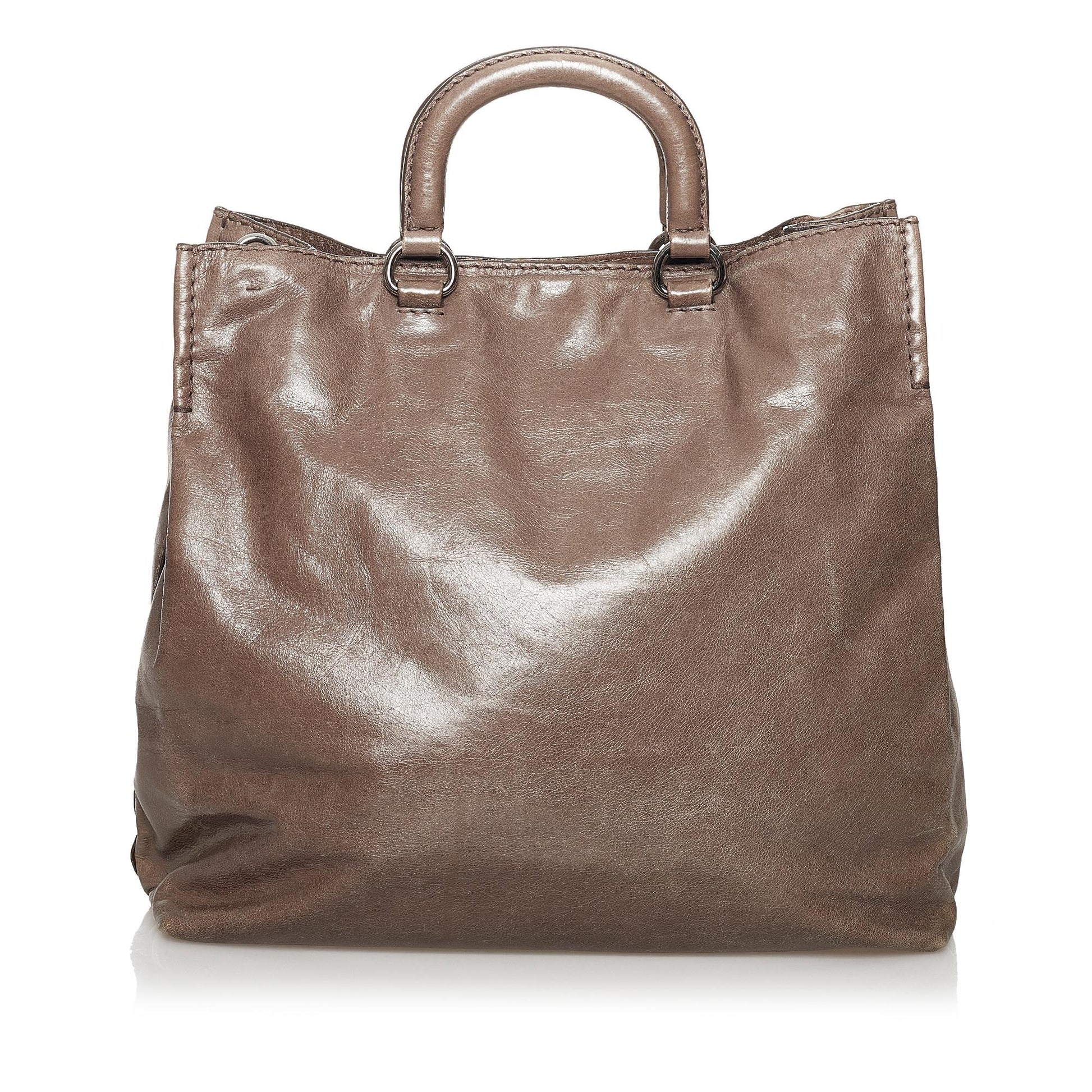 Prada Shine Satchel Shg Vitello Satchel Bag Satchel Shg 30859