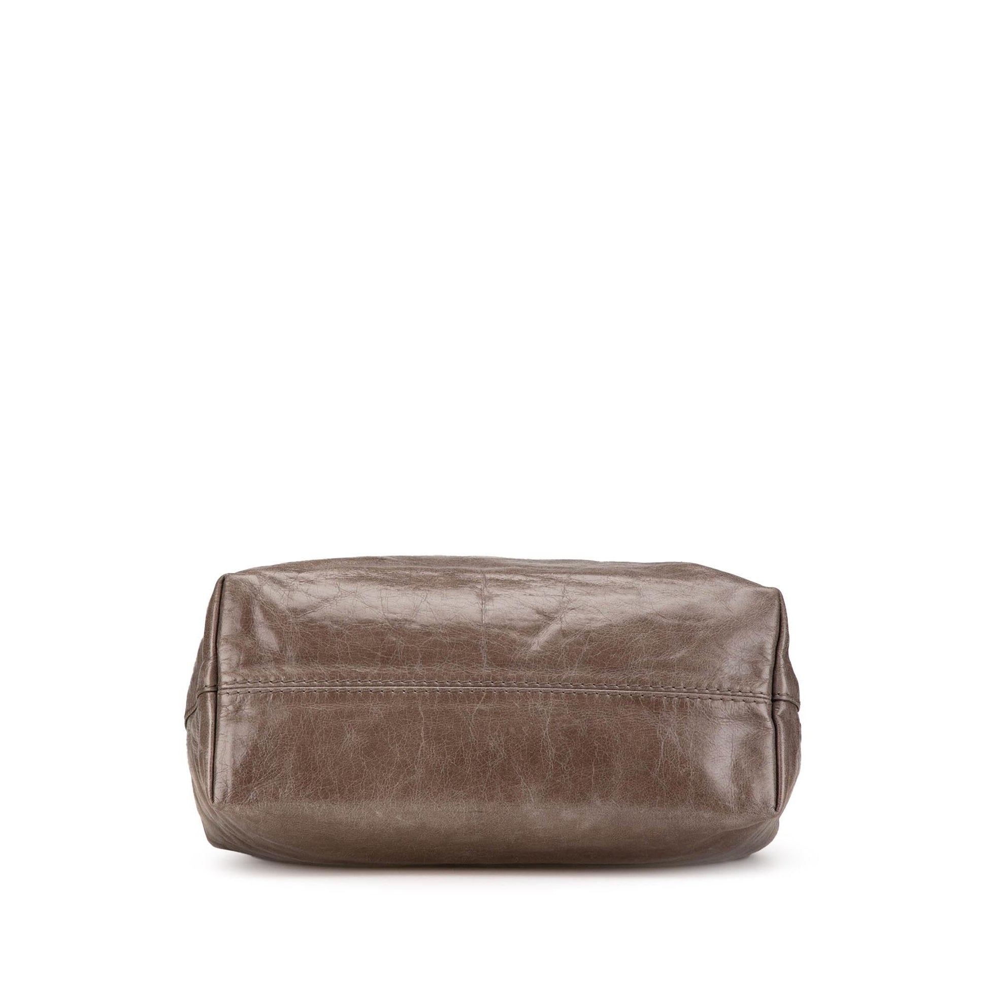Prada Shine Satchel Vitello Satchel Bag