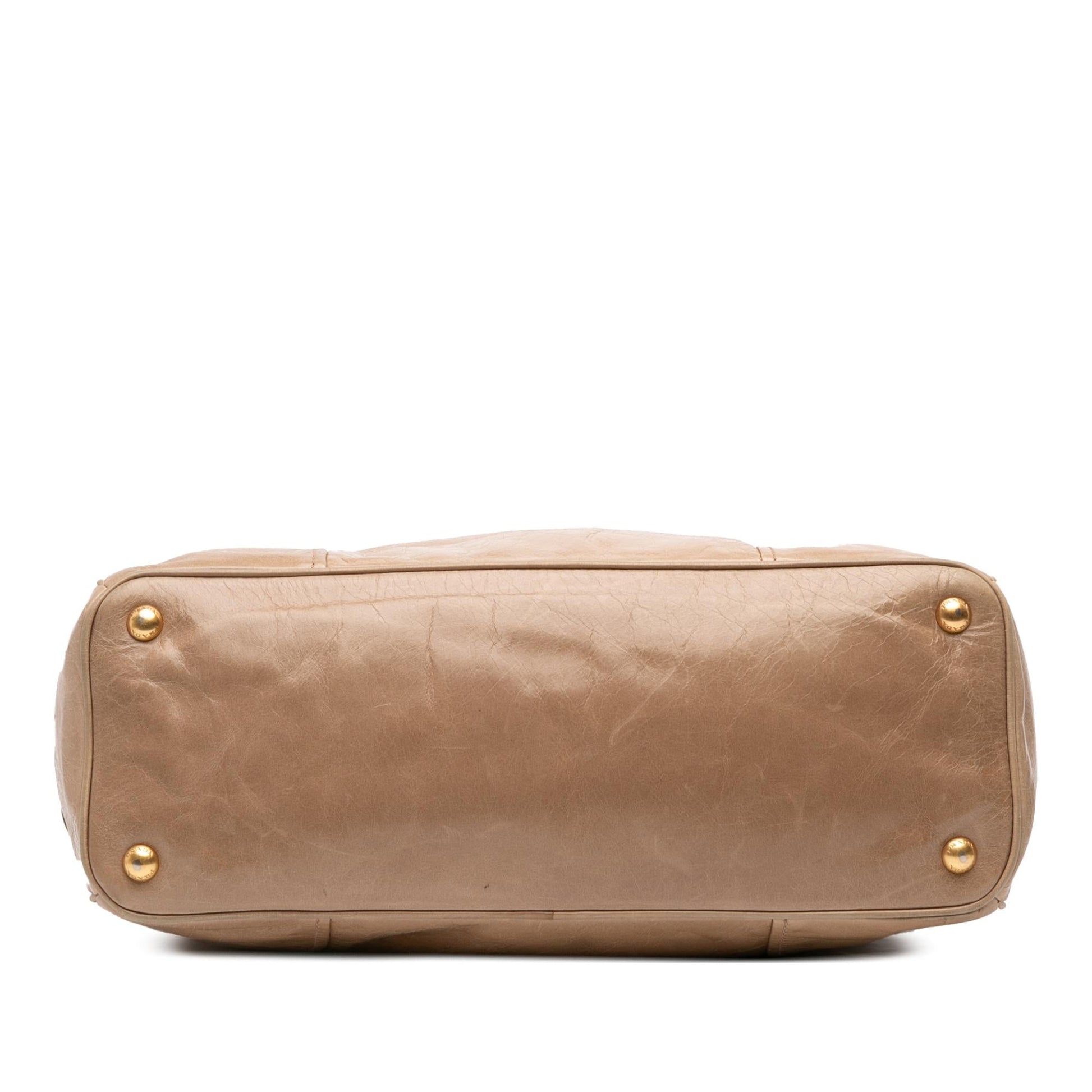 Prada Shine Satchel Vitello Satchel Bag Shine Satchel 4