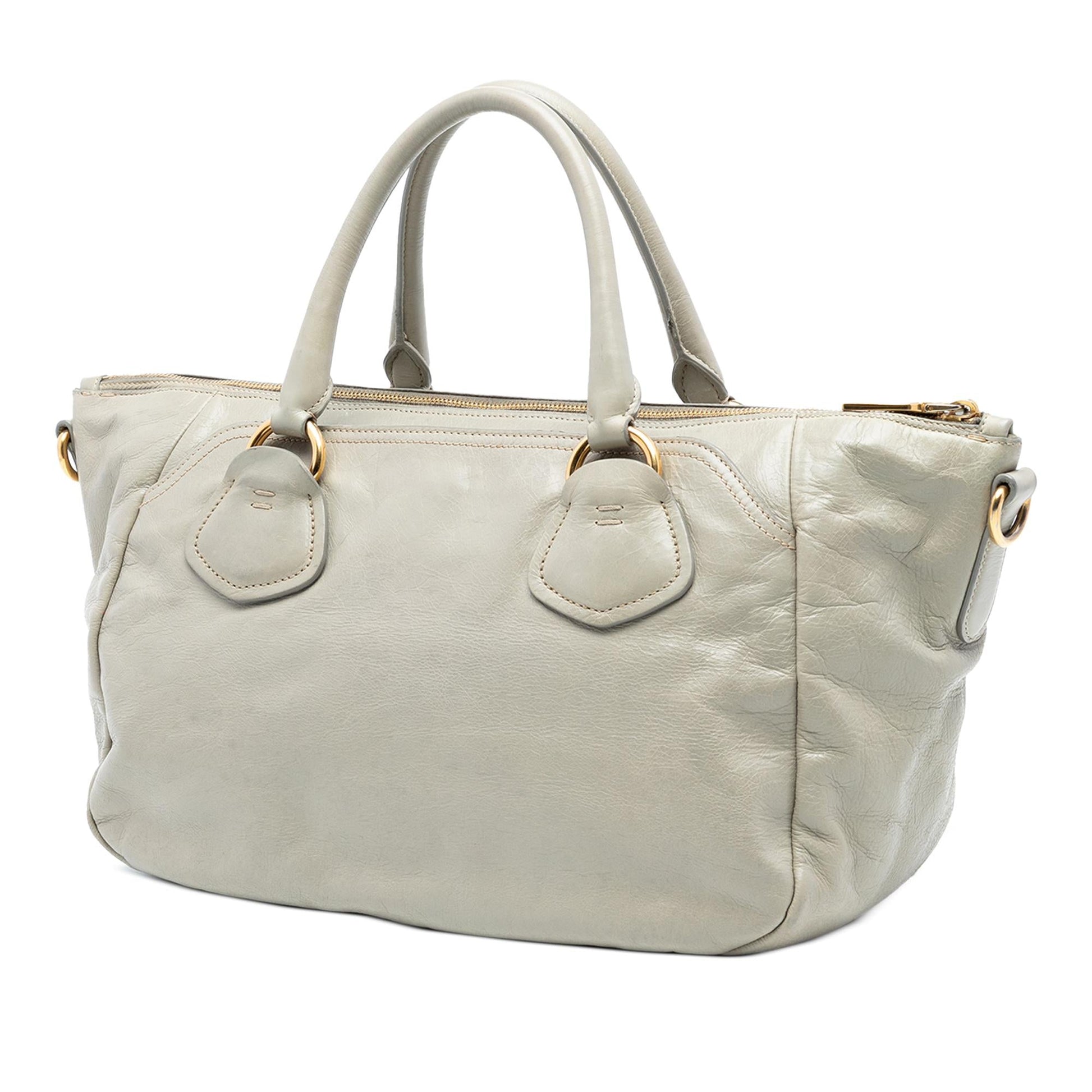 Prada Shine Satchel Vitello Satchel Bag Shine Satchel 5