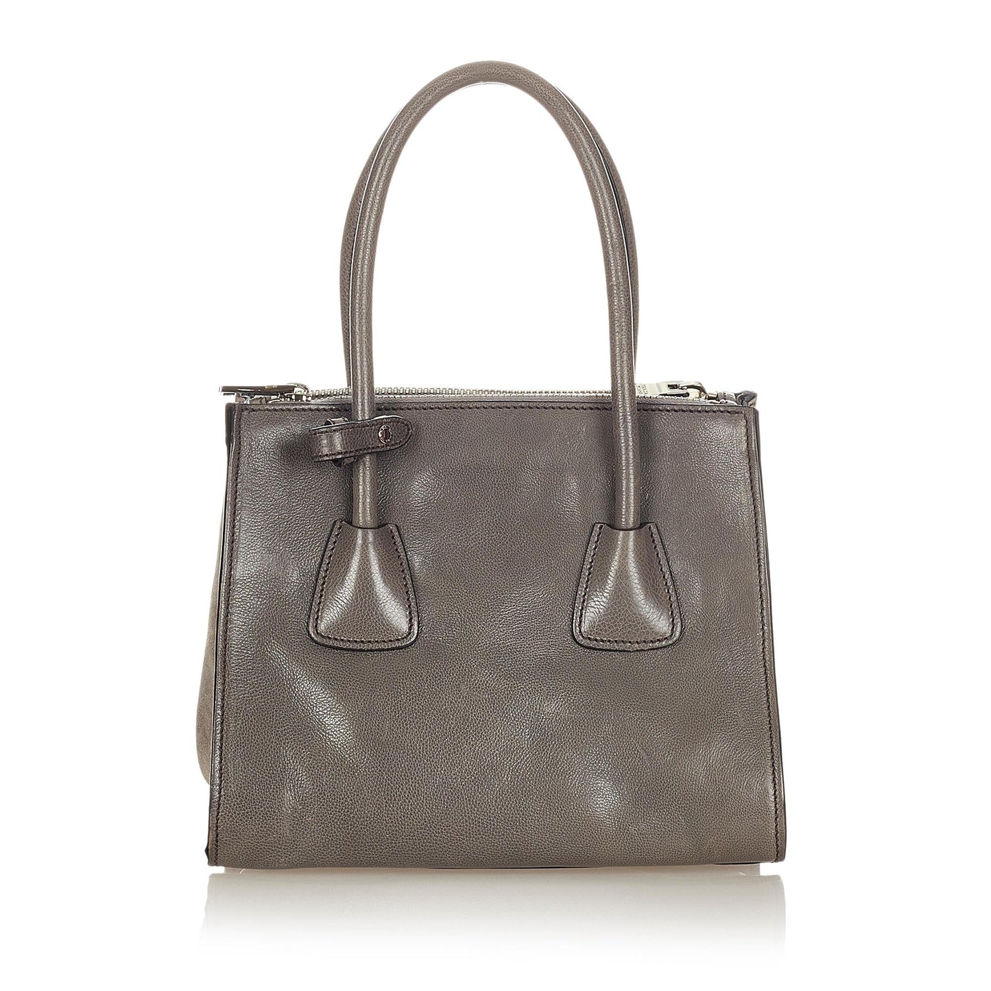Prada Twin Pocket Satchel Shg Vitello Satchel Bag
