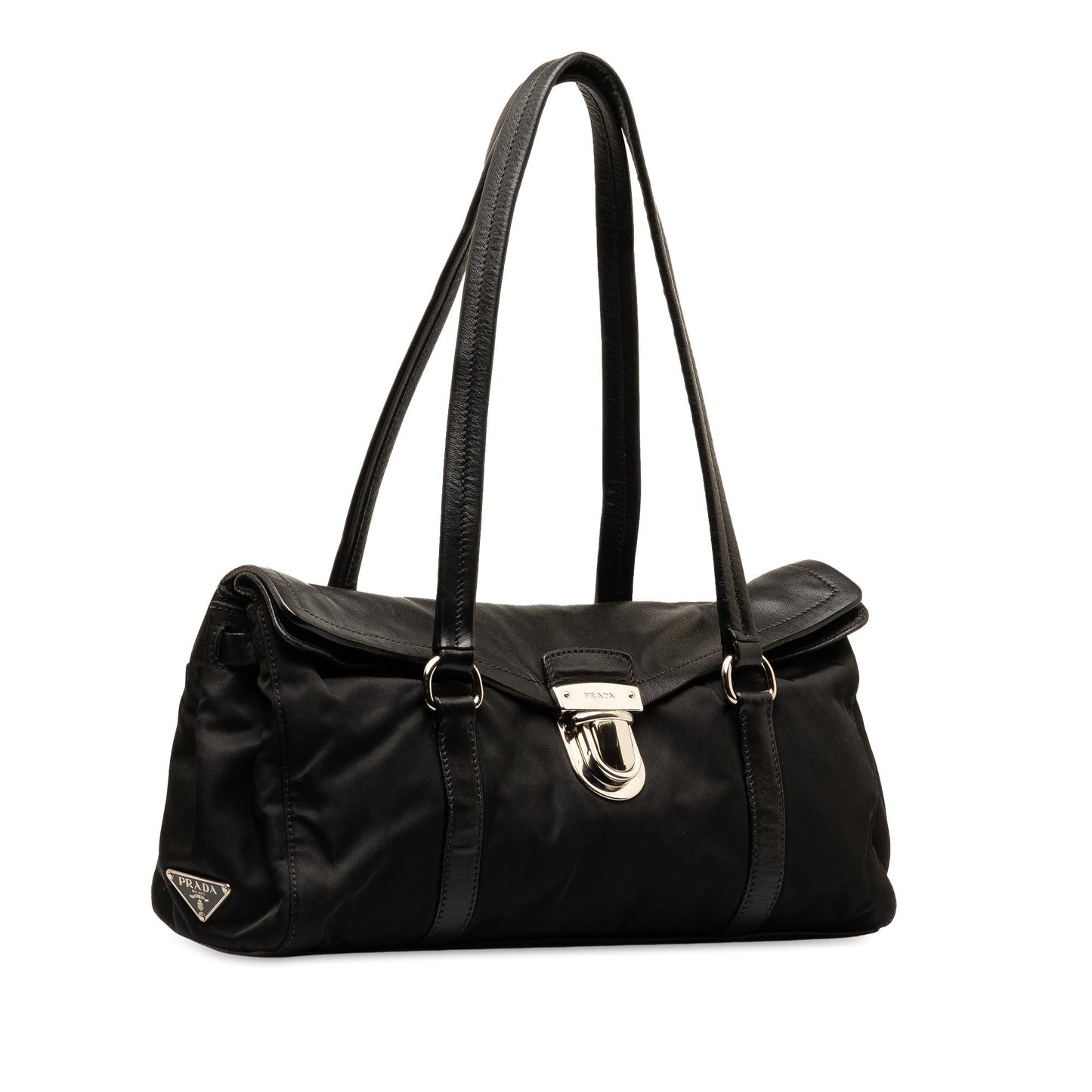 Prada And Tessuto Easy Shoulder Bag Shg 7427Dv Vitello