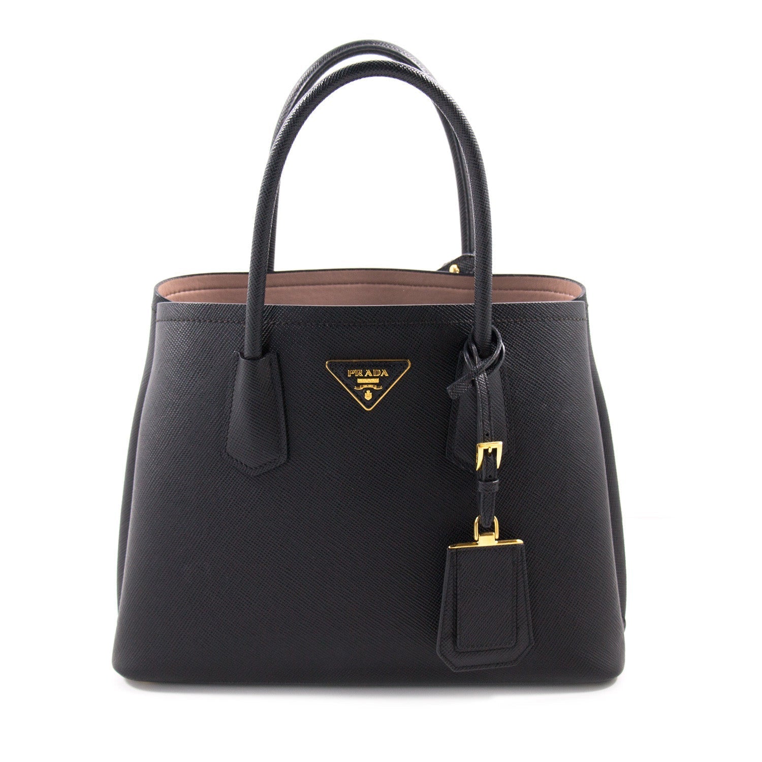 Prada Double Bag Tote Saffiano Tote Bag