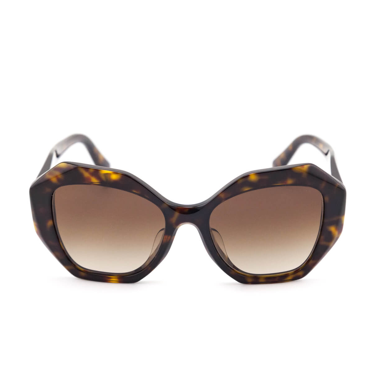 Prada Handbag Tortoise PR Oversized Sunglasses