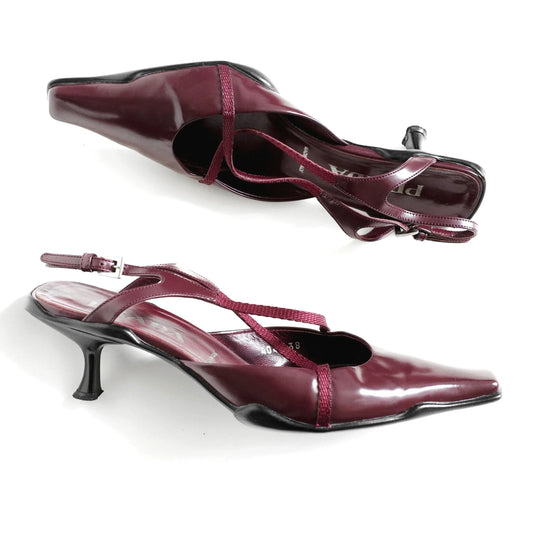 Prada Sling Bag SS Leather Shoes