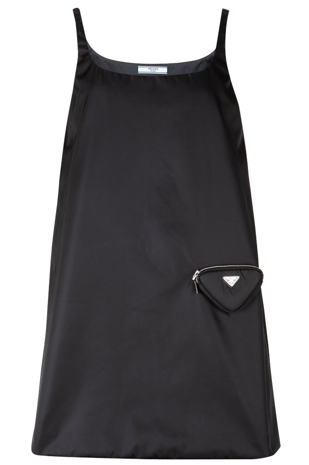 Prada Re- Dress with Pocket Nylon Black Handbag