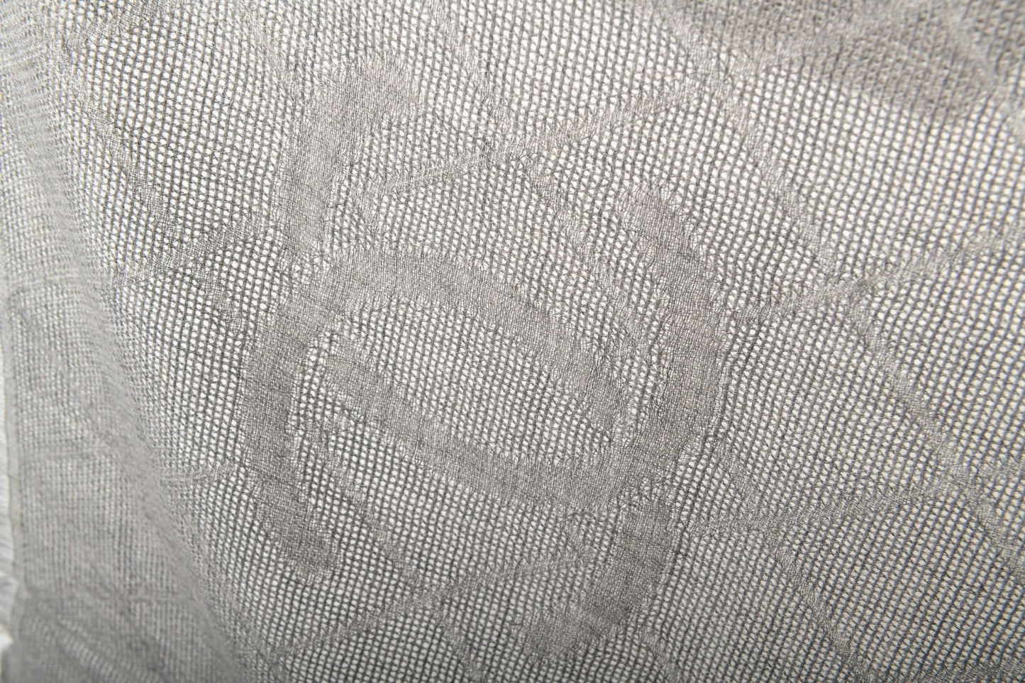 Chanel BN Gray Cashmere Camellia Shawl Handbag