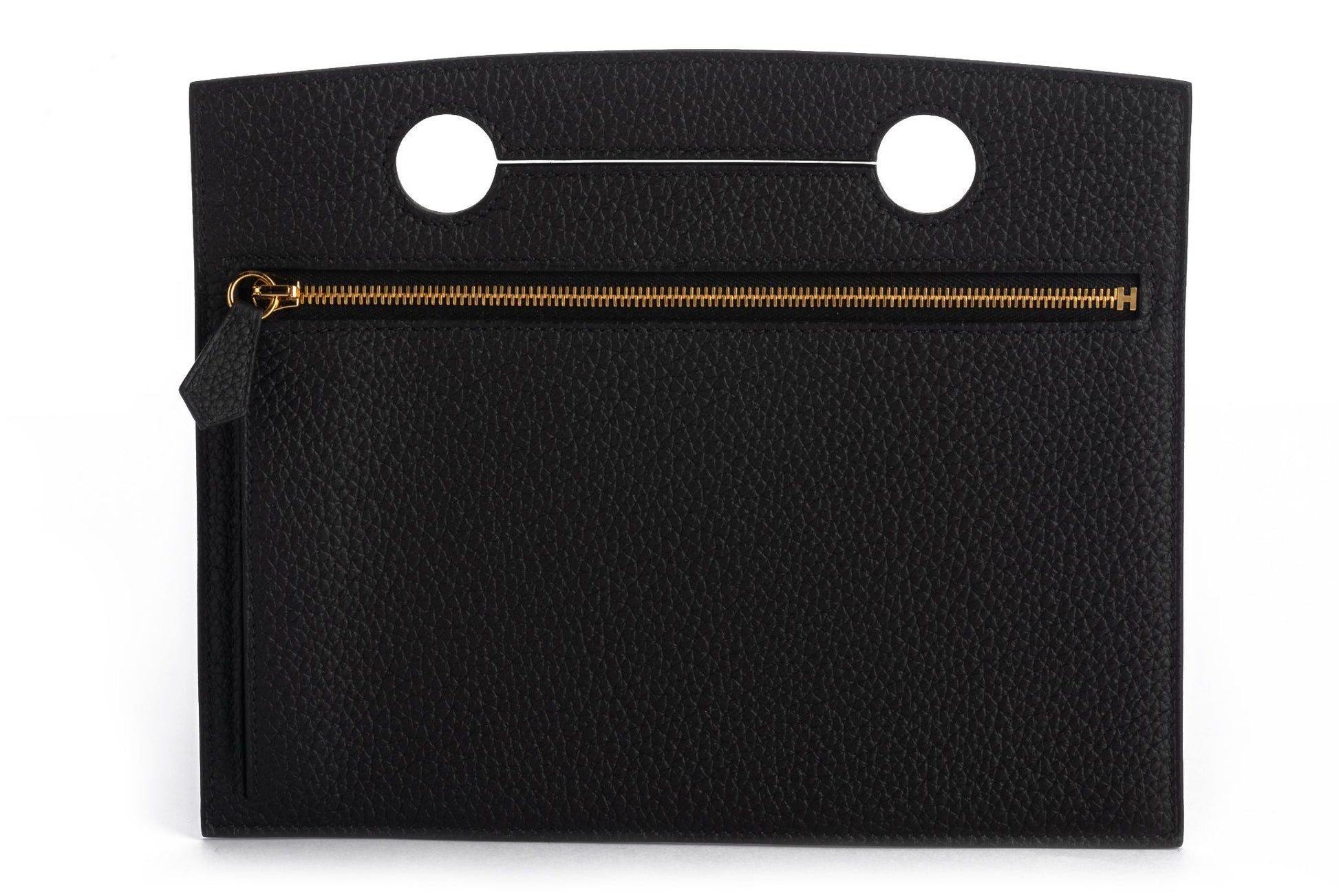 Hermes Bnib Togo Backpocket Handbag Black Travel Bag