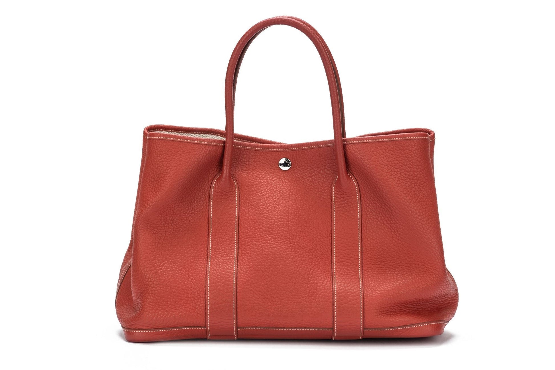 Hermes Garden Party Bag Sanguine Large Travel Bag