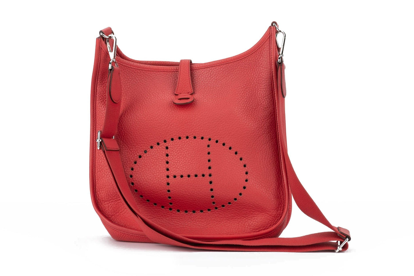 Hermes Bouganville Evelyne Pm Clemence Handbag Travel Bag