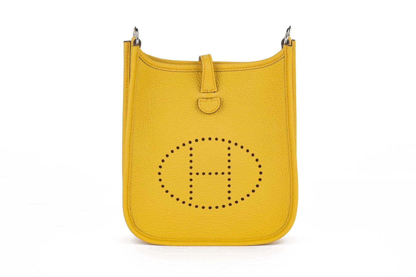 Hermes Evelyne Bag Jaune Ambre Nib Mini Travel Bag