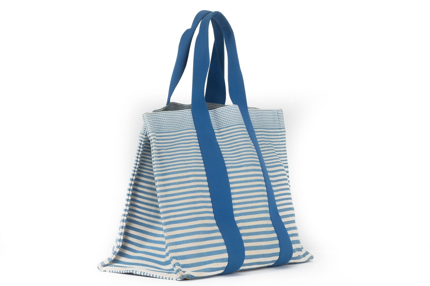 Hermes Striped Bayadere Beach Tote Large Tote Bag