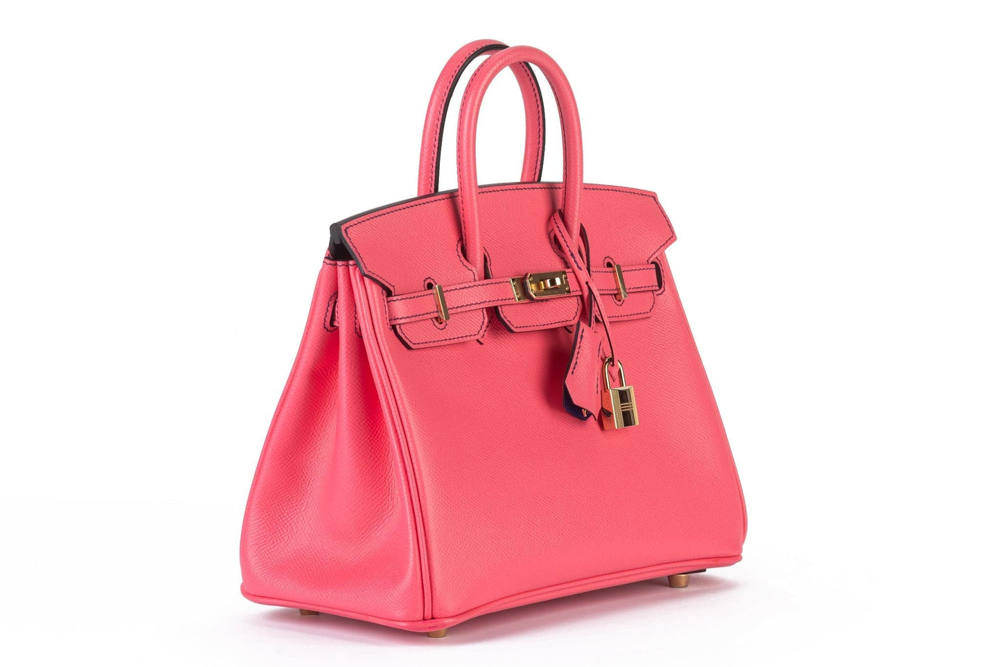 Hermes Birkin Verso Epsom Rose Etè Handbag Travel Bag