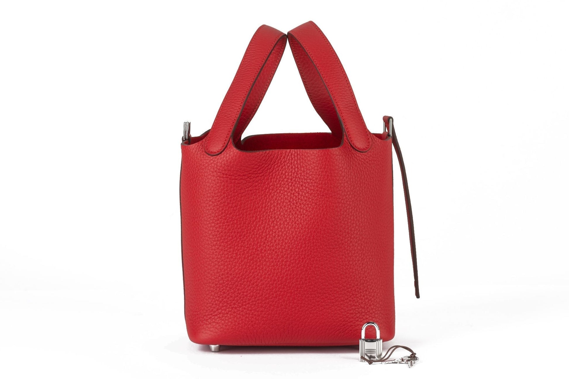 Hermes Picotin Lock Tote Rouge Radieux Tote Bag