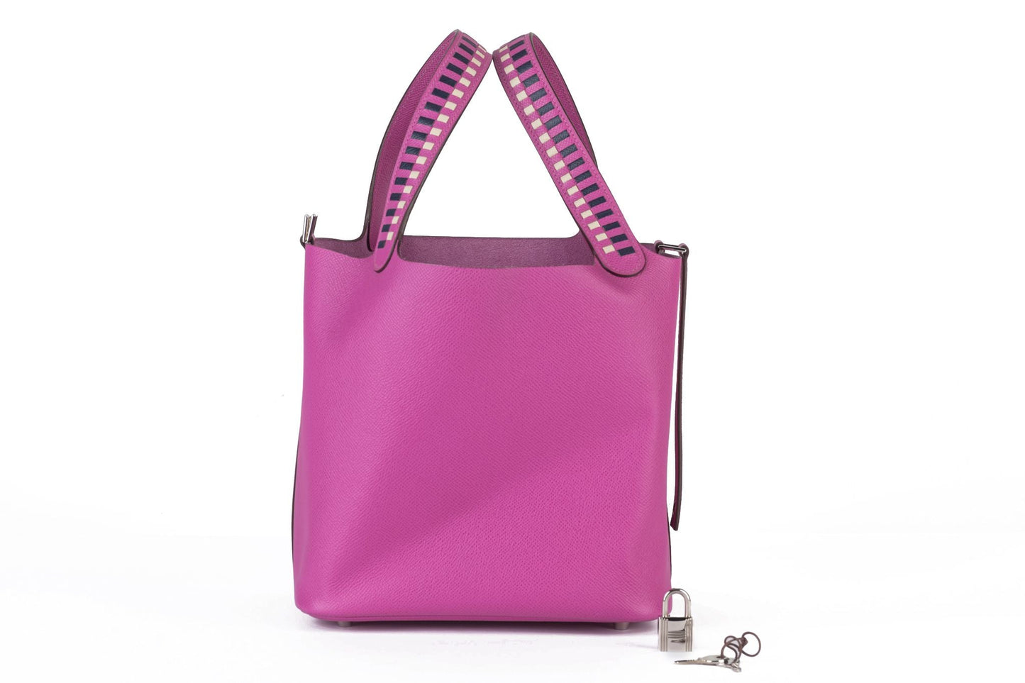 Hermes Tressage De Cuir Picotin Lock Handbag Travel Bag