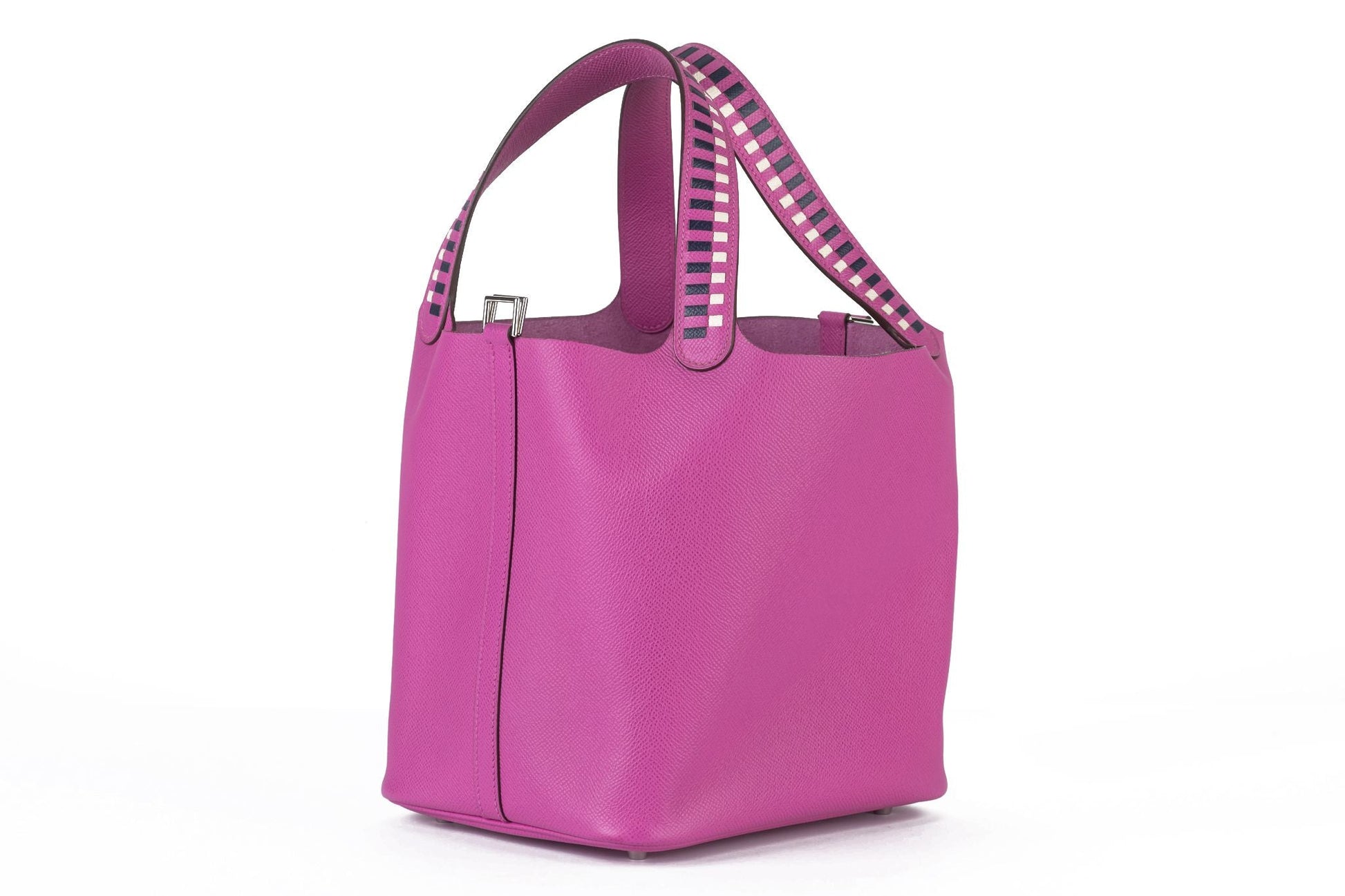 Hermes Tressage De Cuir Picotin Lock Handbag Travel Bag