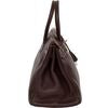 Hermes Birkin Fjord Palladium Handbag Brown Travel Bag