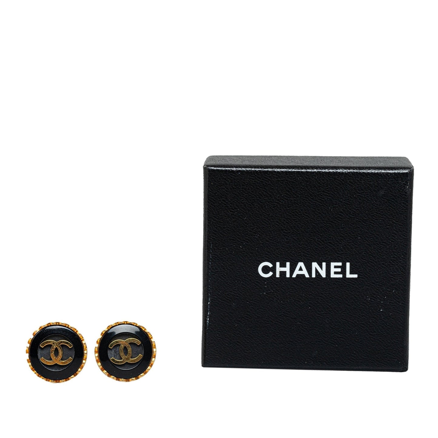 CHANEL CC Clip On Earrings Costume Earrings