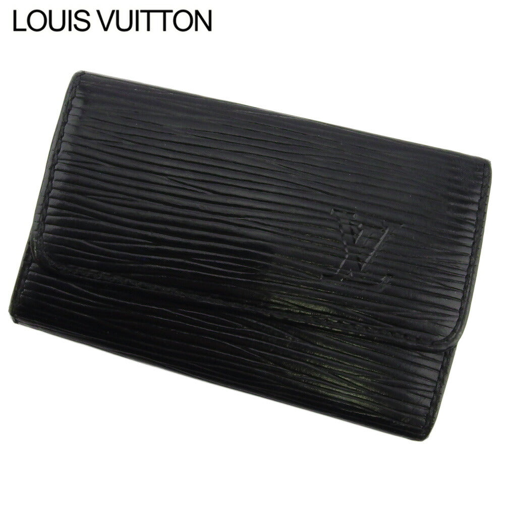 Louis Vuitton Key holder M63812 Multicles6 Black Key Chain Q654