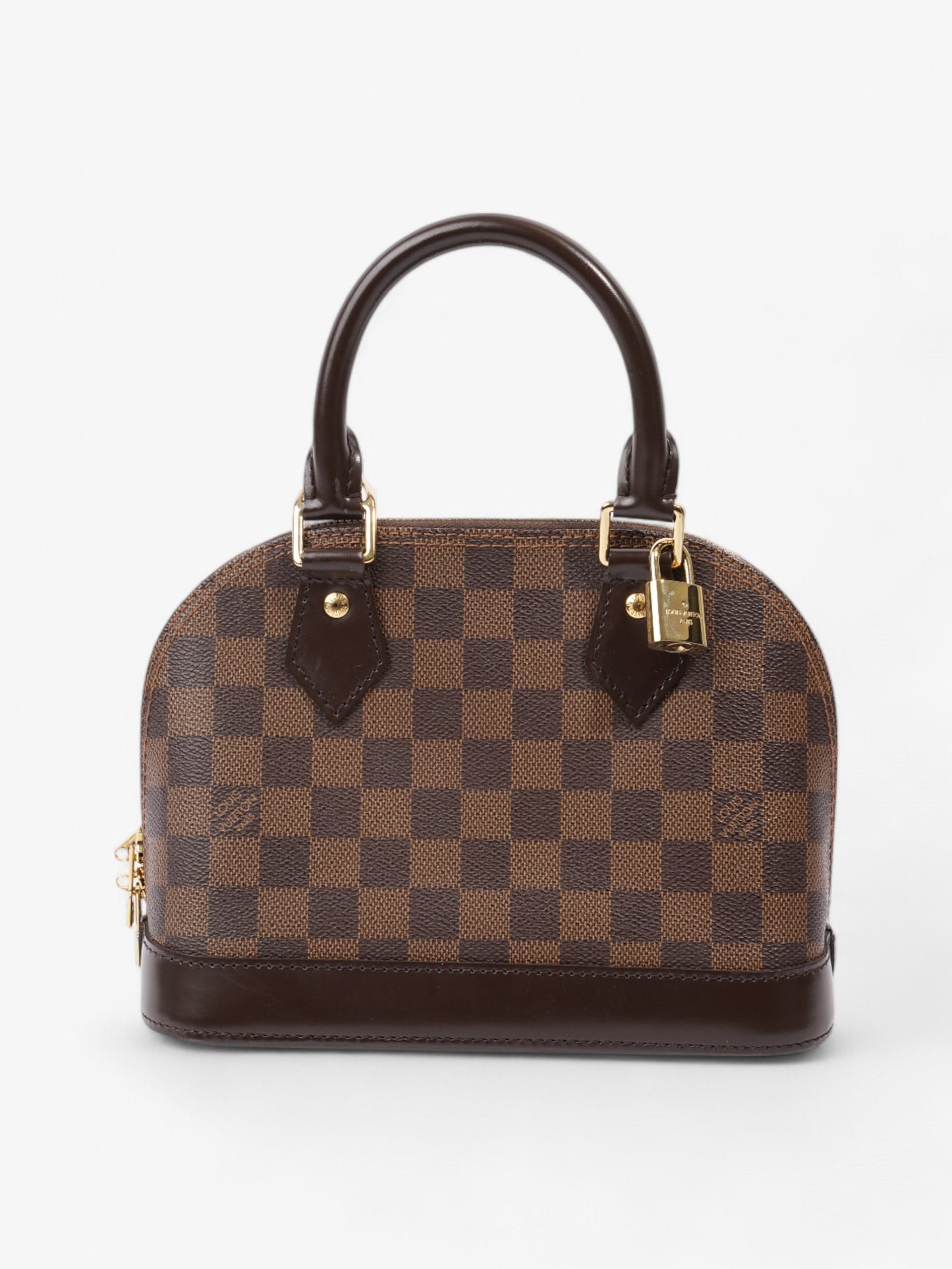 Louis Vuitton Alma Ebene BB Damier Canvas Handbag