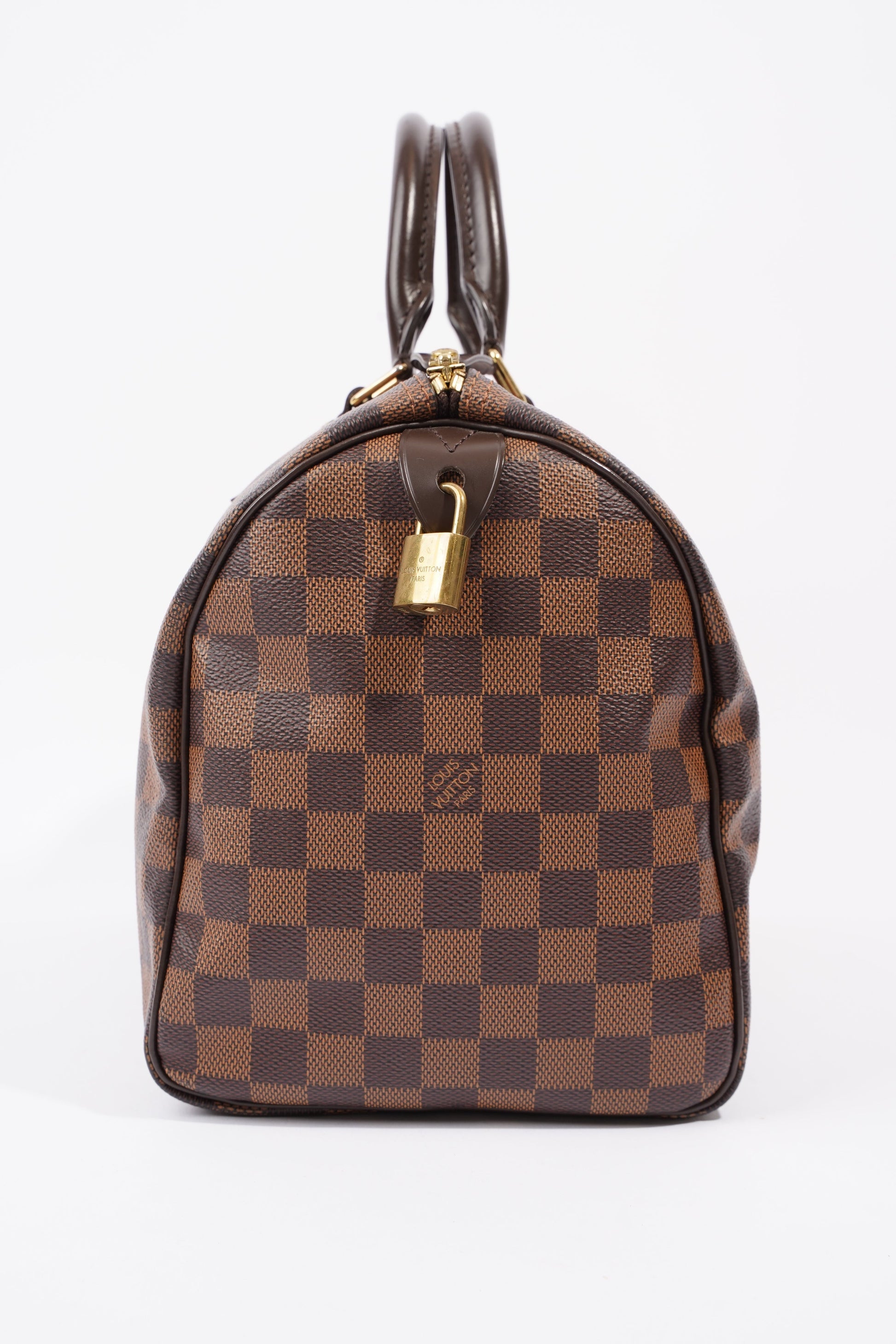 Louis Vuitton Speedy Ebene Coated 30 Canvas Coated Canvas Damier Apparel Canvas 1
