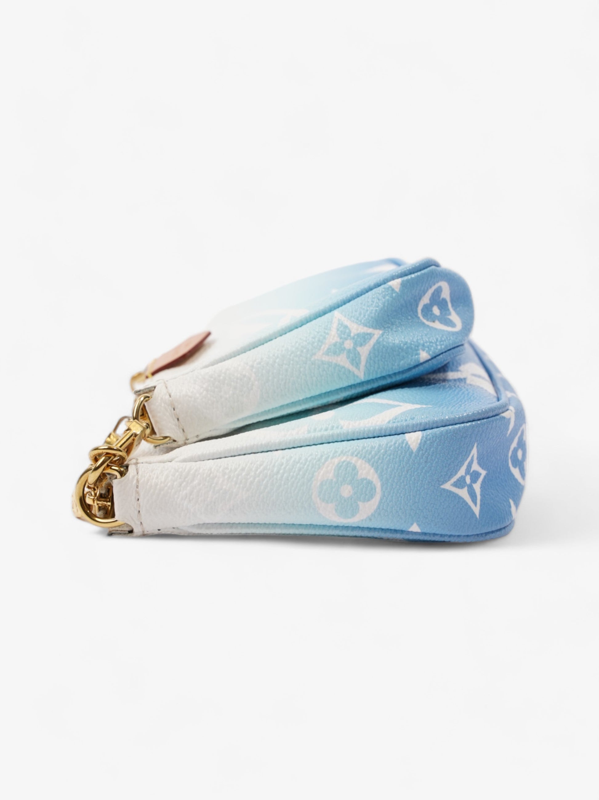 Louis Vuitton By Pool Multi Pochette Accessoires Monogram Canvas Coated Canvas Blue Apparel