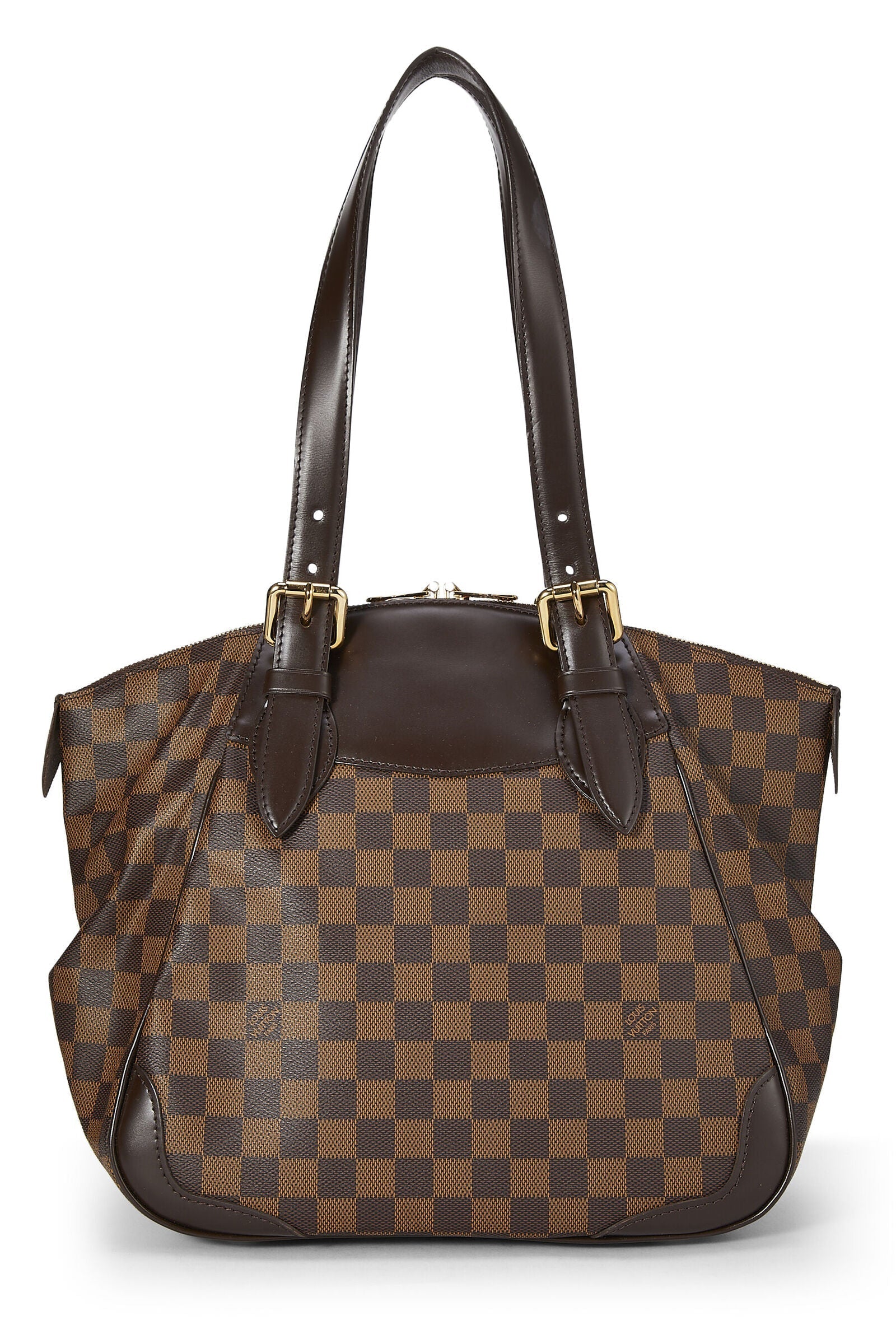 Louis Vuitton EBENE VERONA MM Damier Handbag