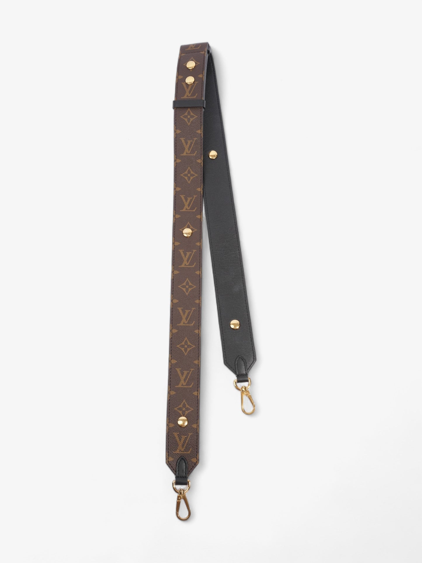 Louis Vuitton Bandoulière Coated Monogram Canvas Coated Canvas Black Apparel