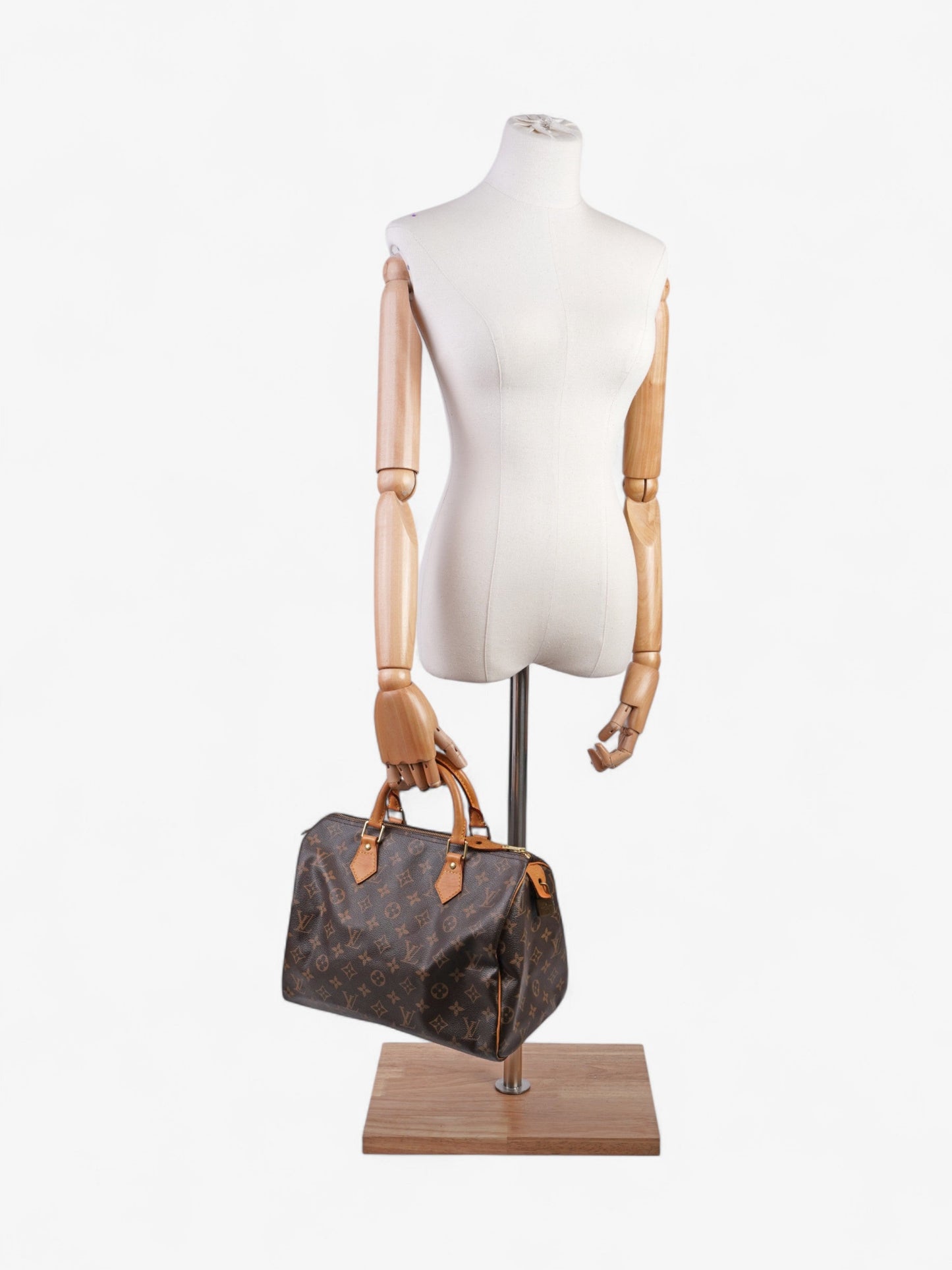 Louis Vuitton Speedy Coated 30 Monogram Canvas Coated Canvas Apparel Canvas 230