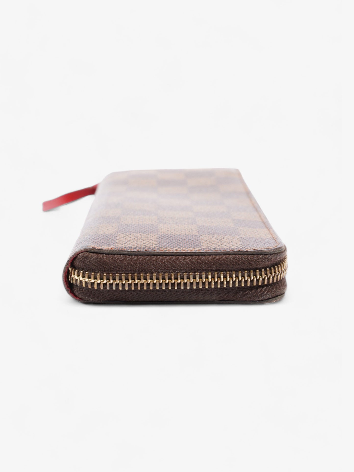 Louis Vuitton Clémence Ebene Coated Damier Canvas Coated Canvas Wallet Case