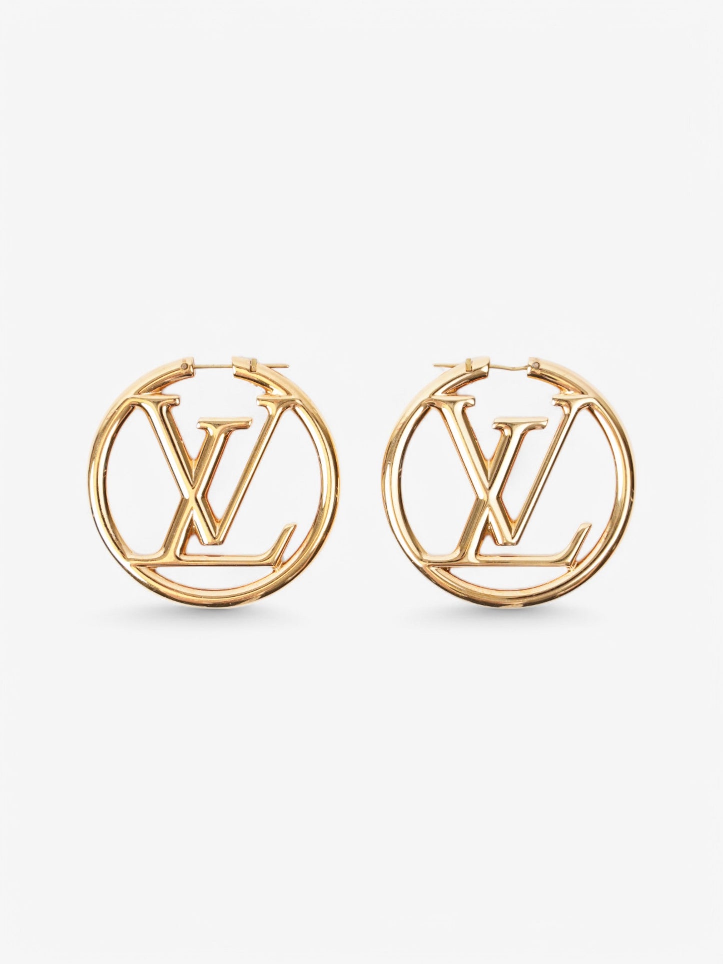 Louis Vuitton Hoop Base Gold Handbag
