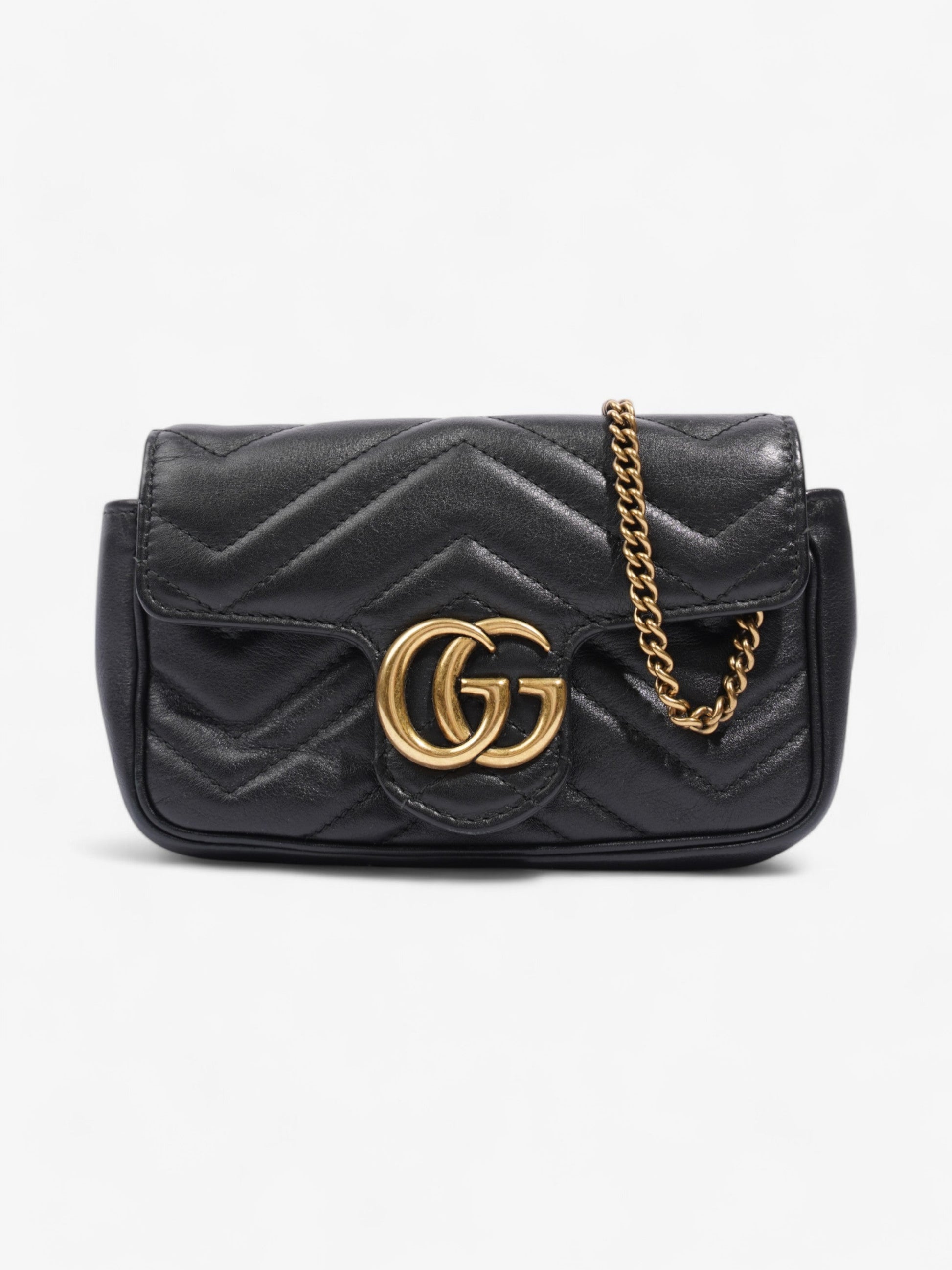 Gucci Marmont Super Mini Crossbody Bag Leather Matelasse Mini 4