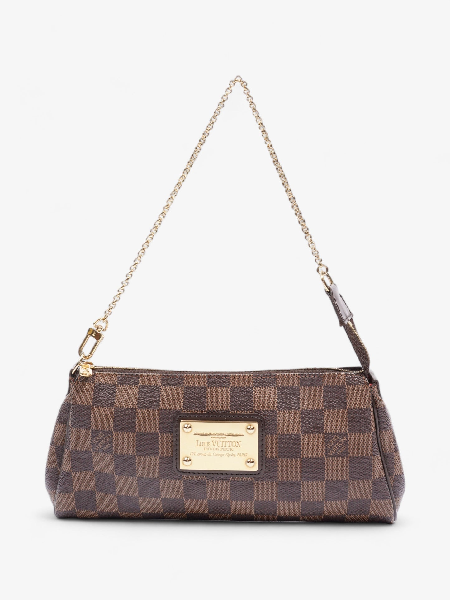 Louis Vuitton Eva Ebene Coated Damier Canvas Coated Canvas Apparel
