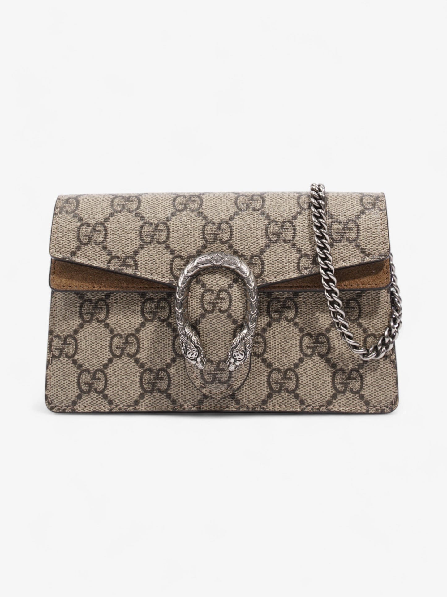 Gucci Dionysus Supreme Coated Super Crossbody Bag Canvas Beige Mini 1