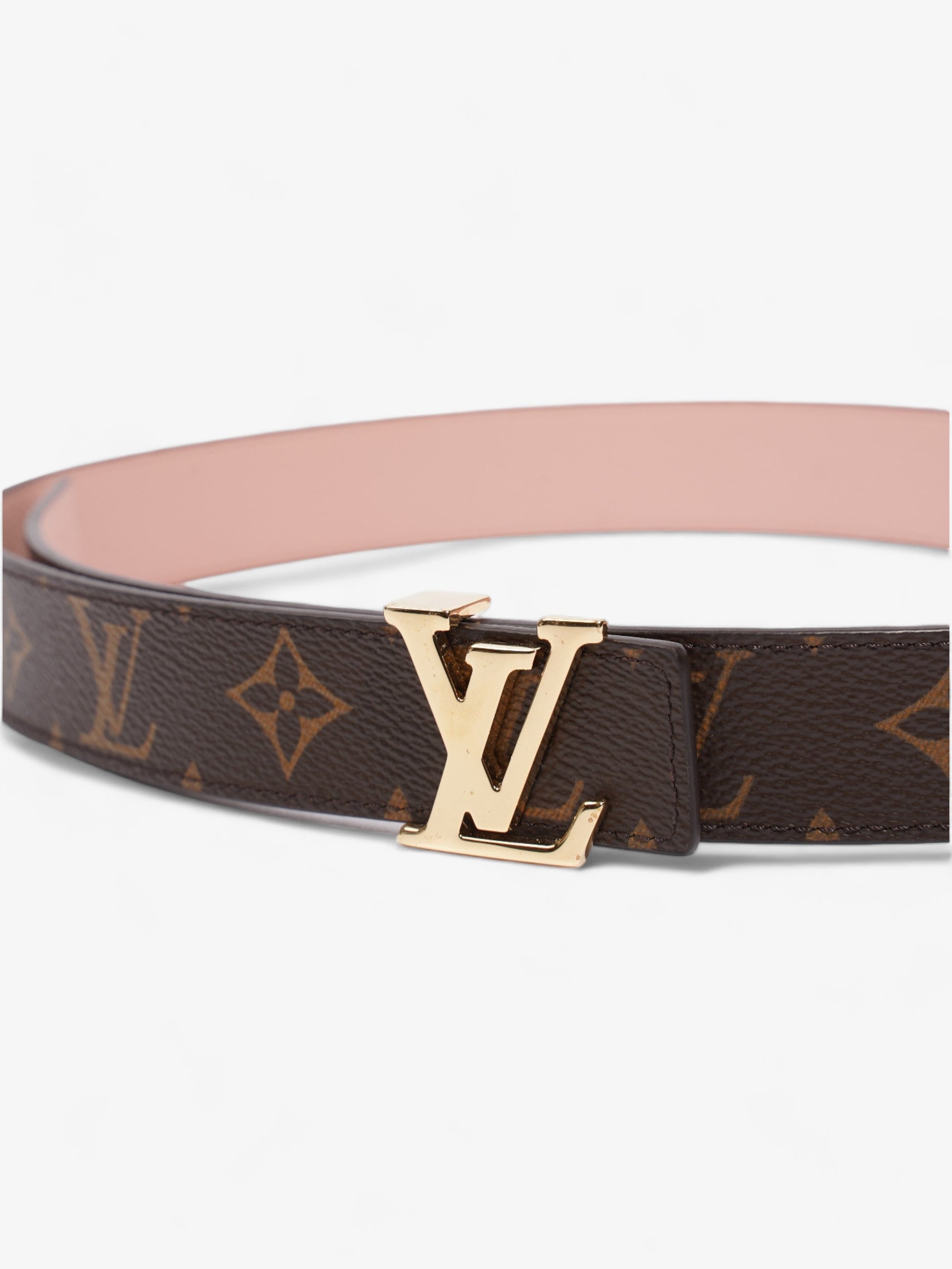 Louis Vuitton Initiales Reversible Coated 80cm 32" Monogram Canvas Pink Apparel