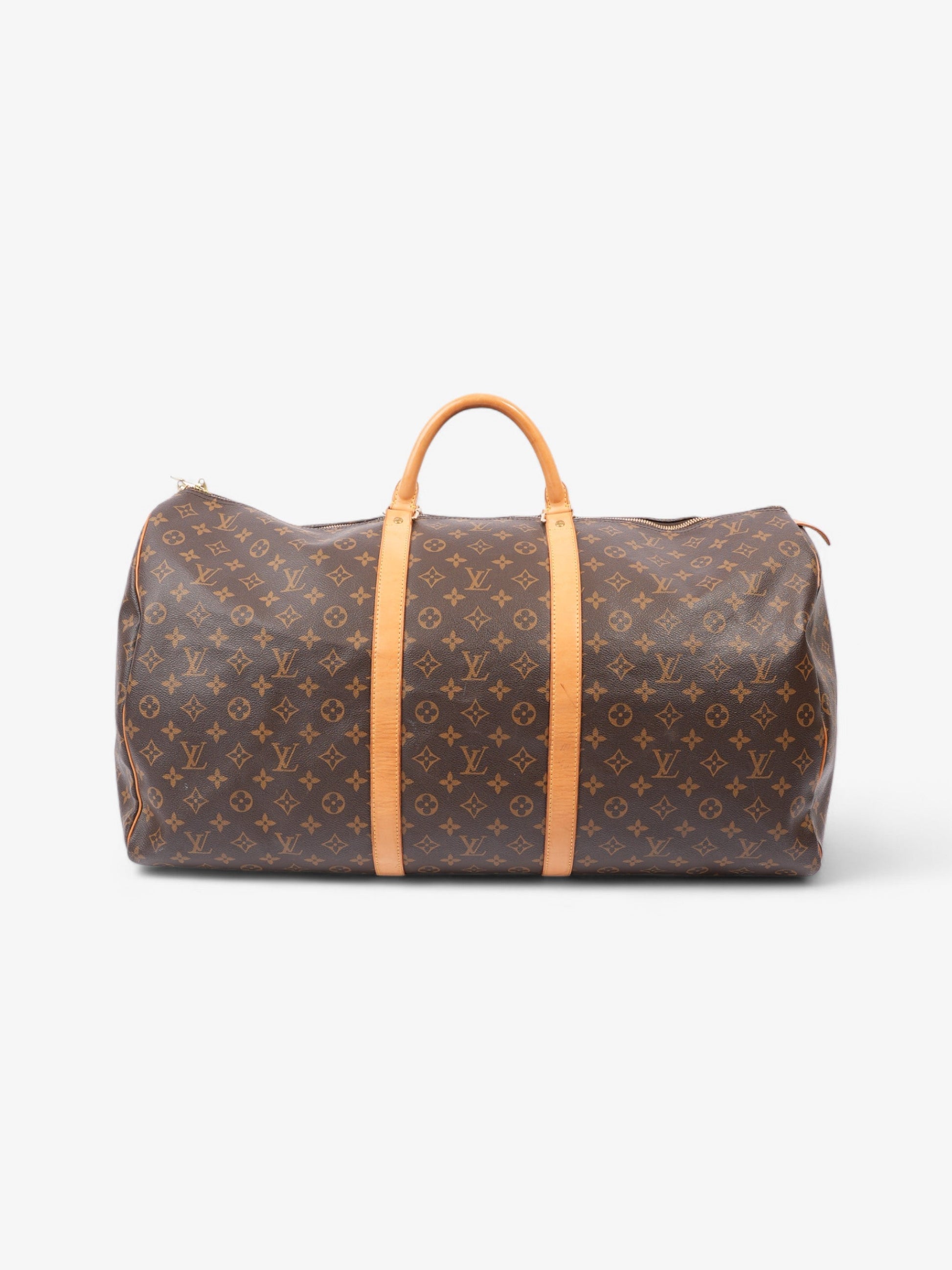Louis Vuitton Keepall Coated 60 Monogram Canvas Coated Canvas Apparel Canvas 69