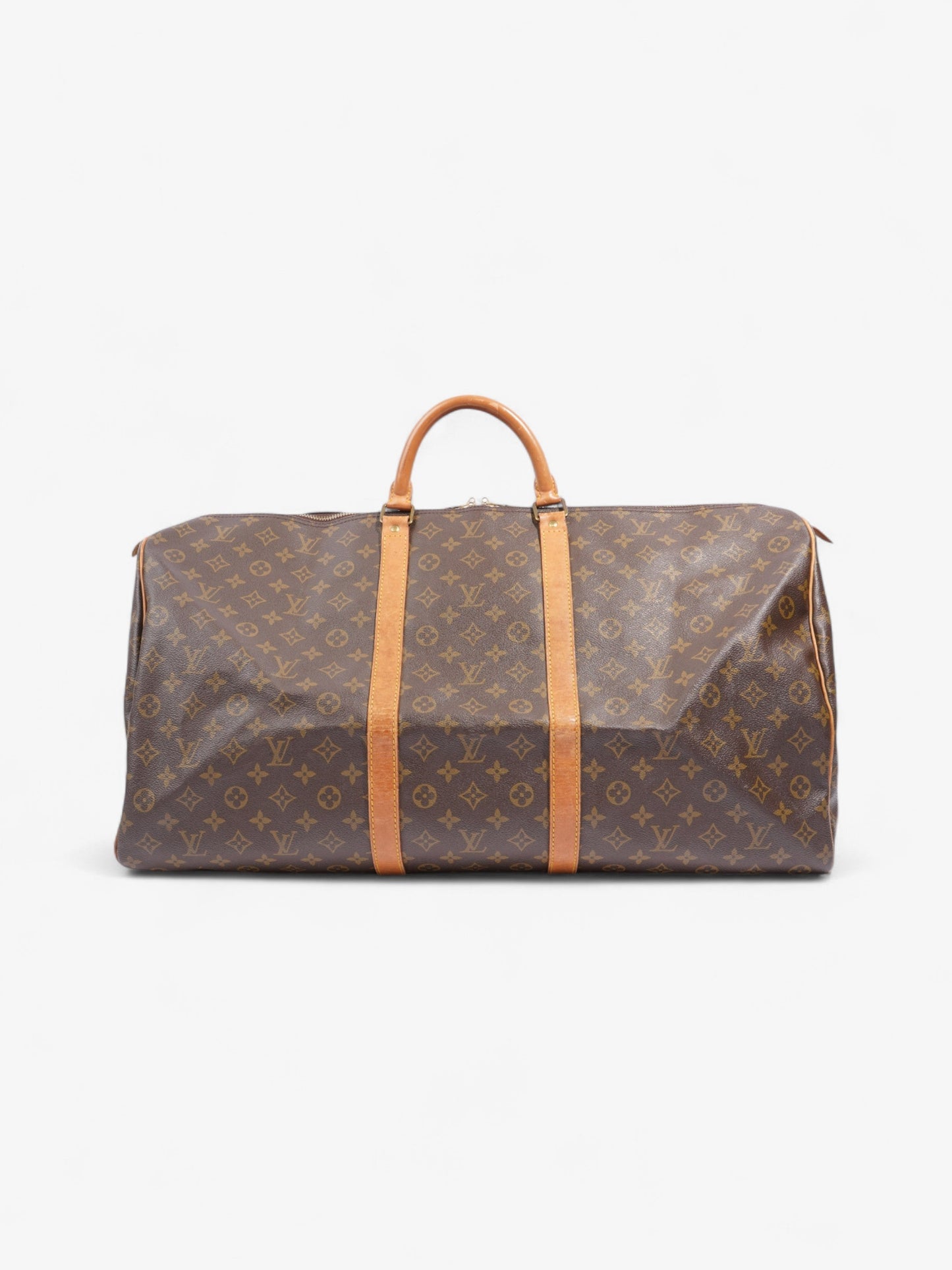 Louis Vuitton Keepall Coated 60 Monogram Canvas Coated Canvas Apparel Canvas 201