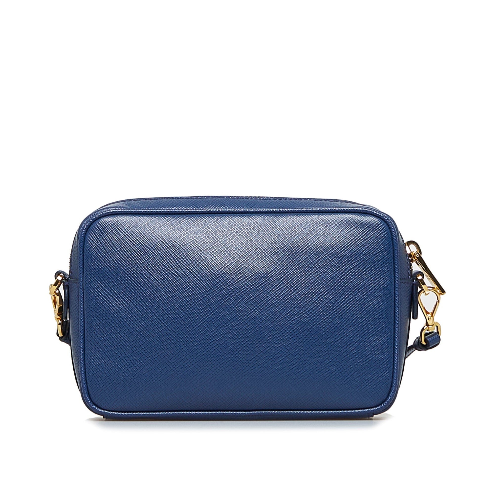 Prada Crossbody Bag Saffiano Blue Small