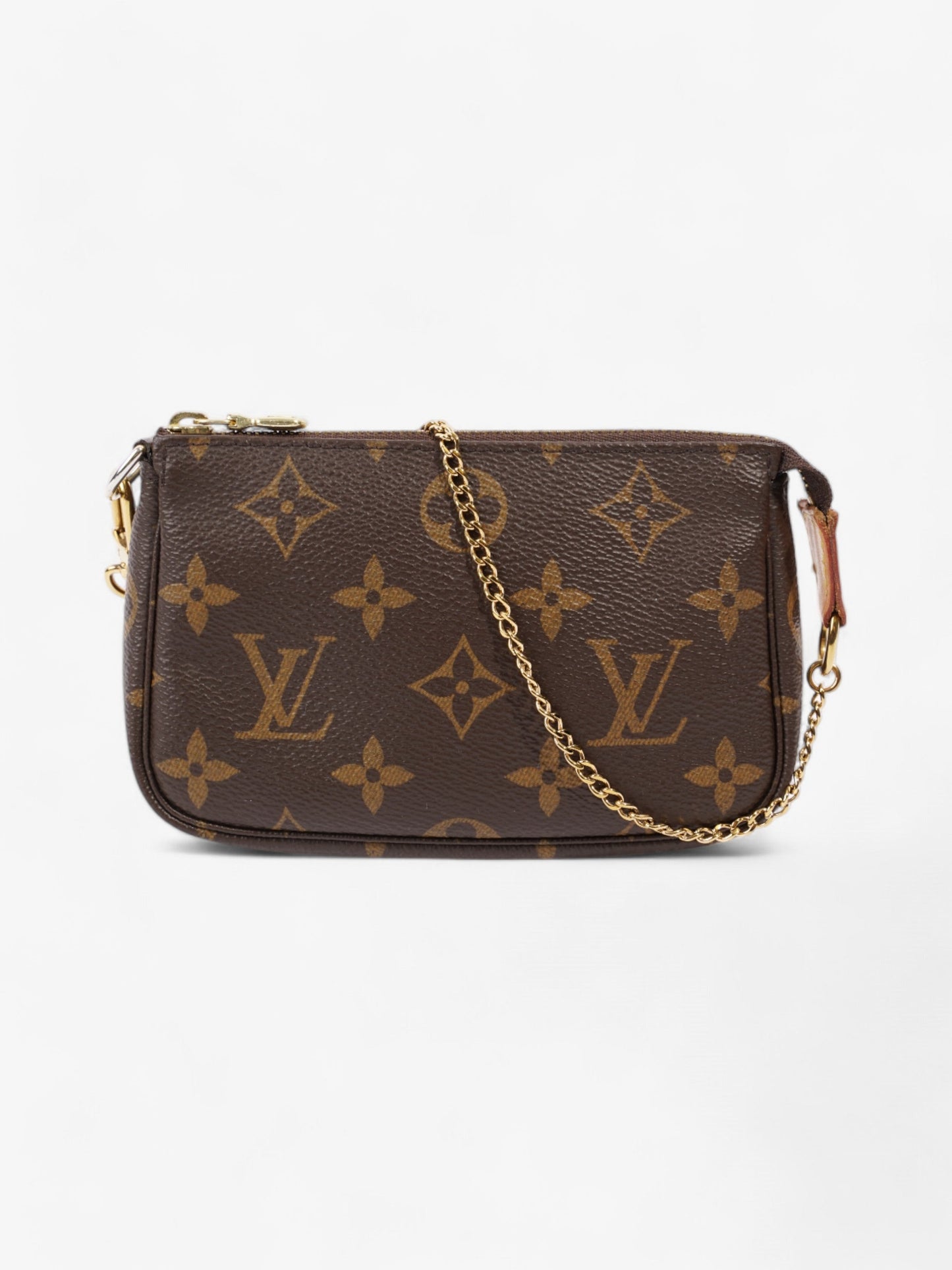 Louis Vuitton Pochette Accessoires Coated Monogram Canvas Coated Canvas Apparel Mini 4