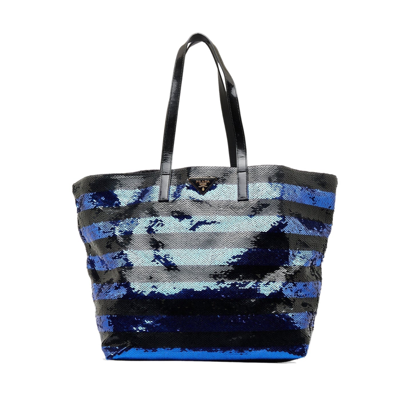 Prada Sequined Tote Bag Satin