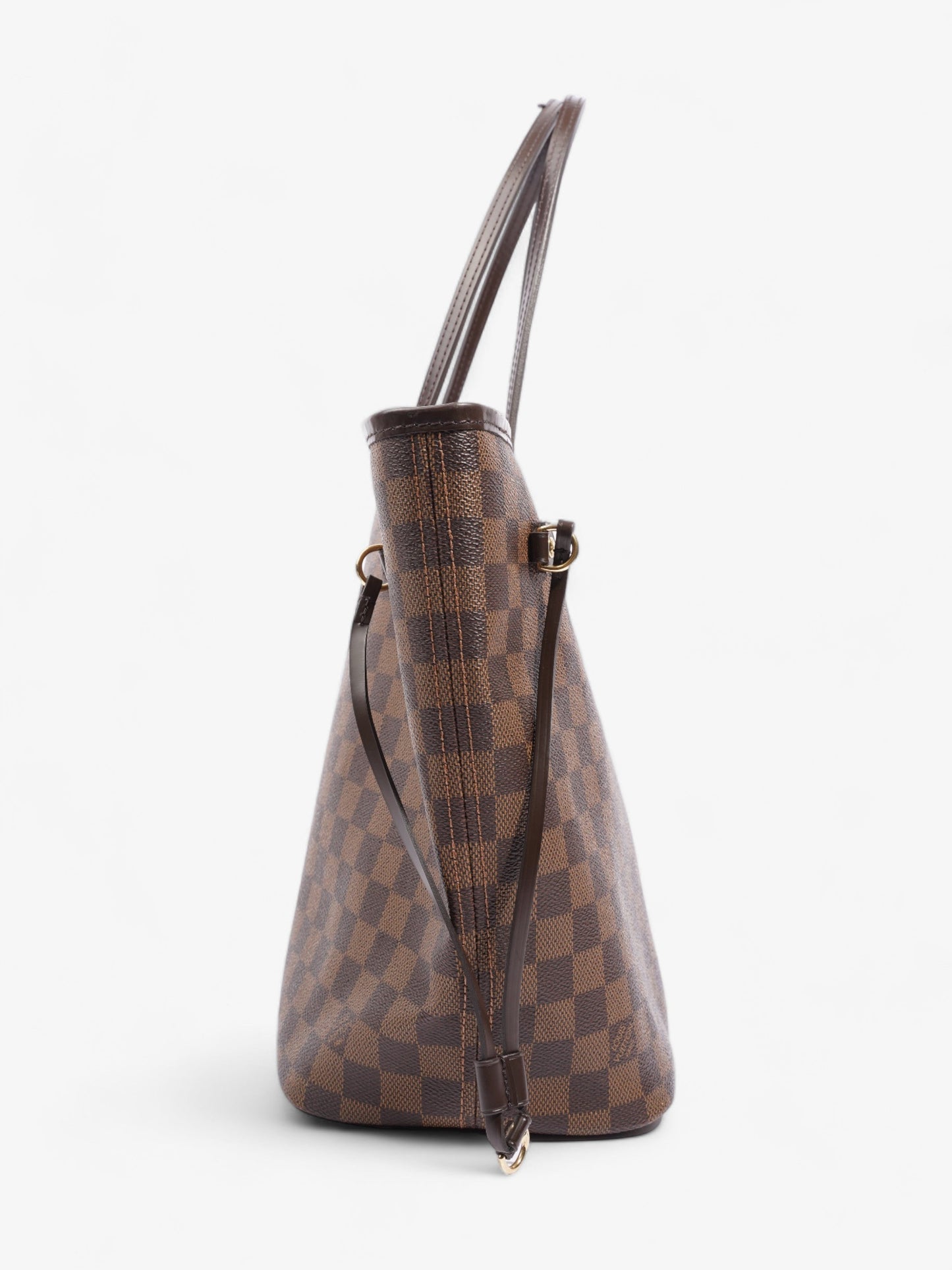 Louis Vuitton Neverfull MM Ebene Coated Damier Canvas Coated Canvas Apparel Canvas 2