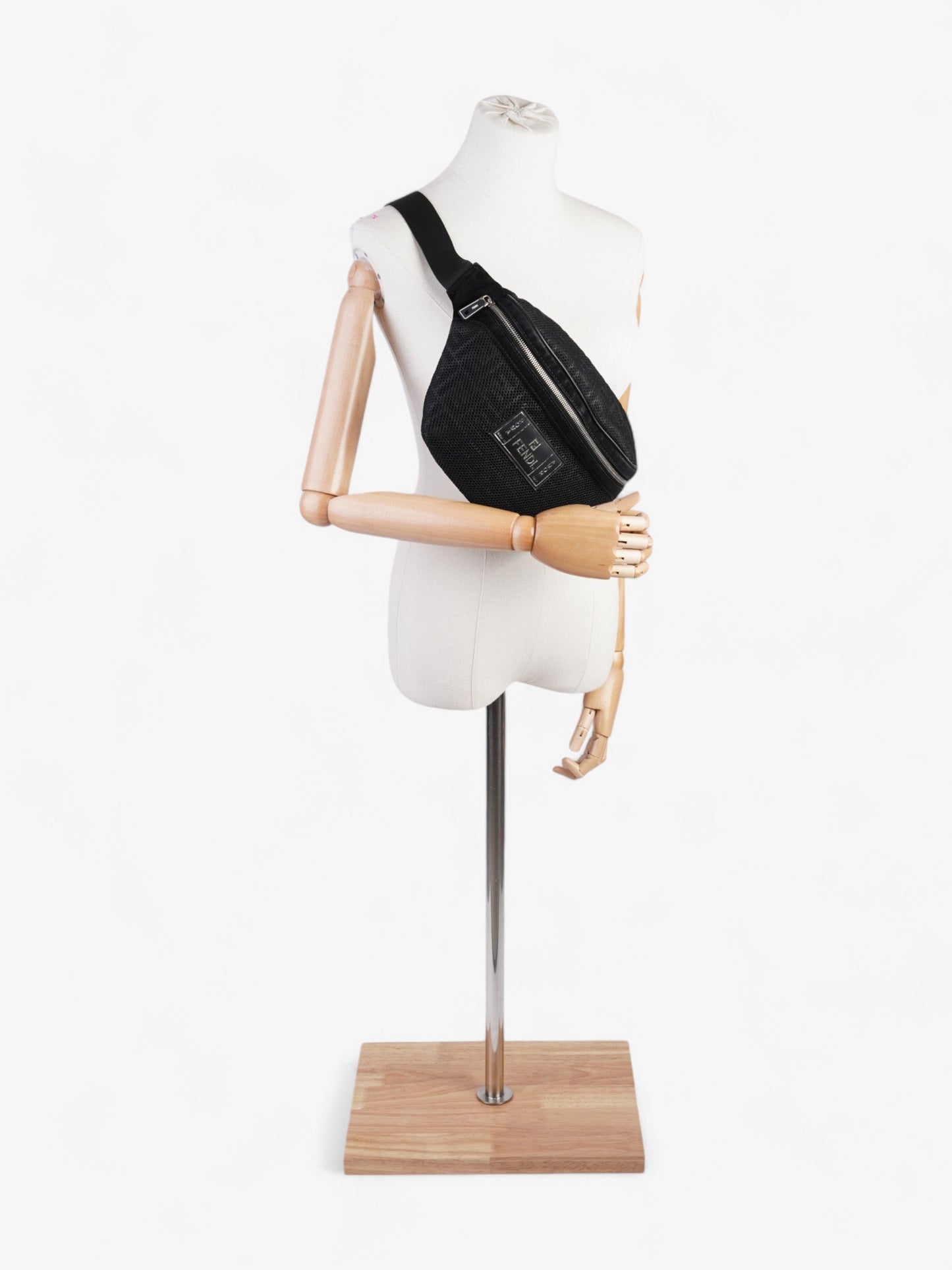 Fendi Roma Belt Bag Mesh Black