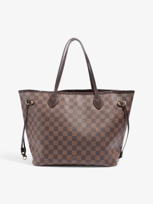 Louis Vuitton Neverfull Ebene Coated MM Damier Canvas Coated Canvas Apparel Mm 63