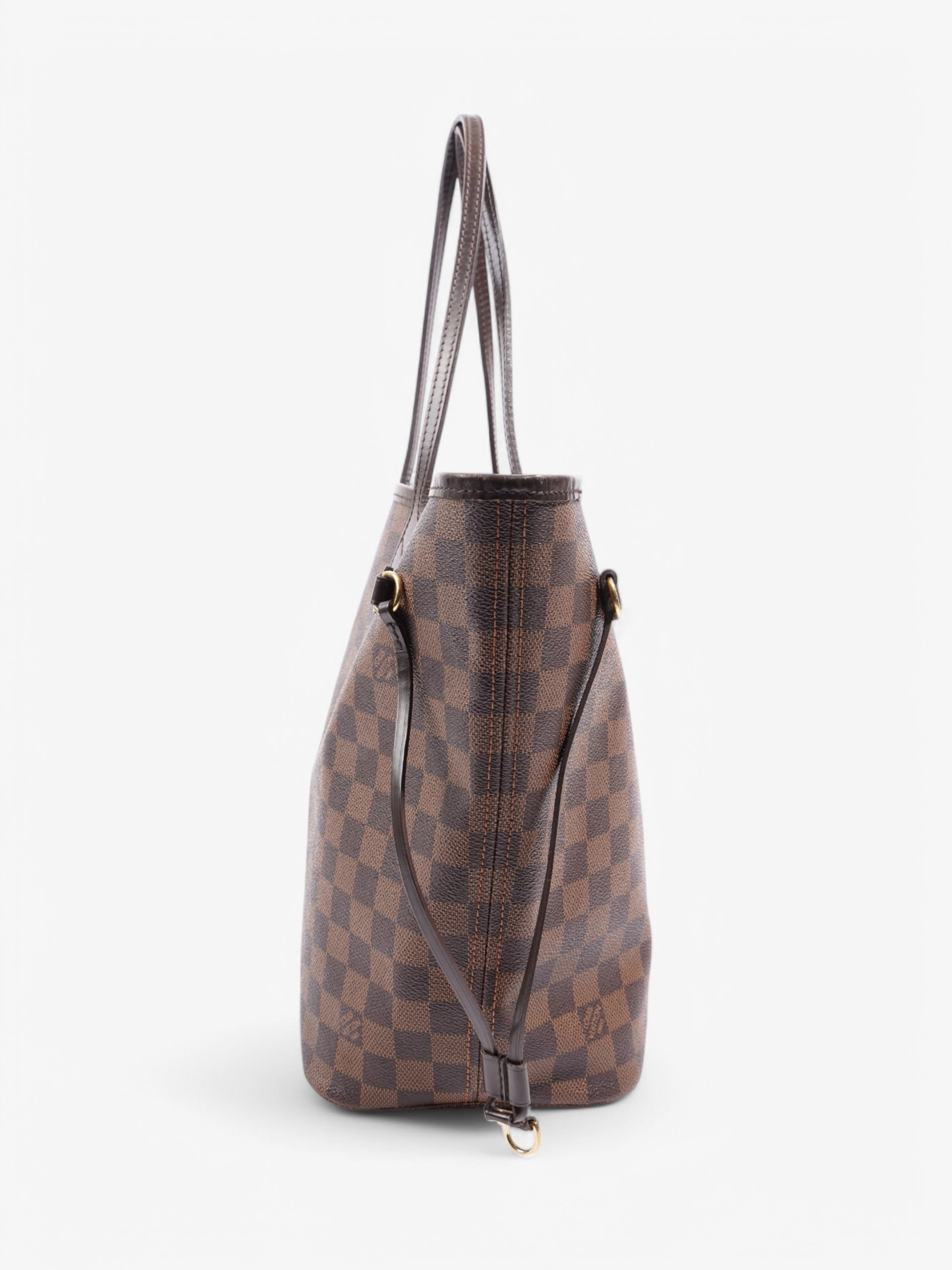 Louis Vuitton Neverfull Ebene Coated MM Damier Canvas Coated Canvas Apparel Mm 63