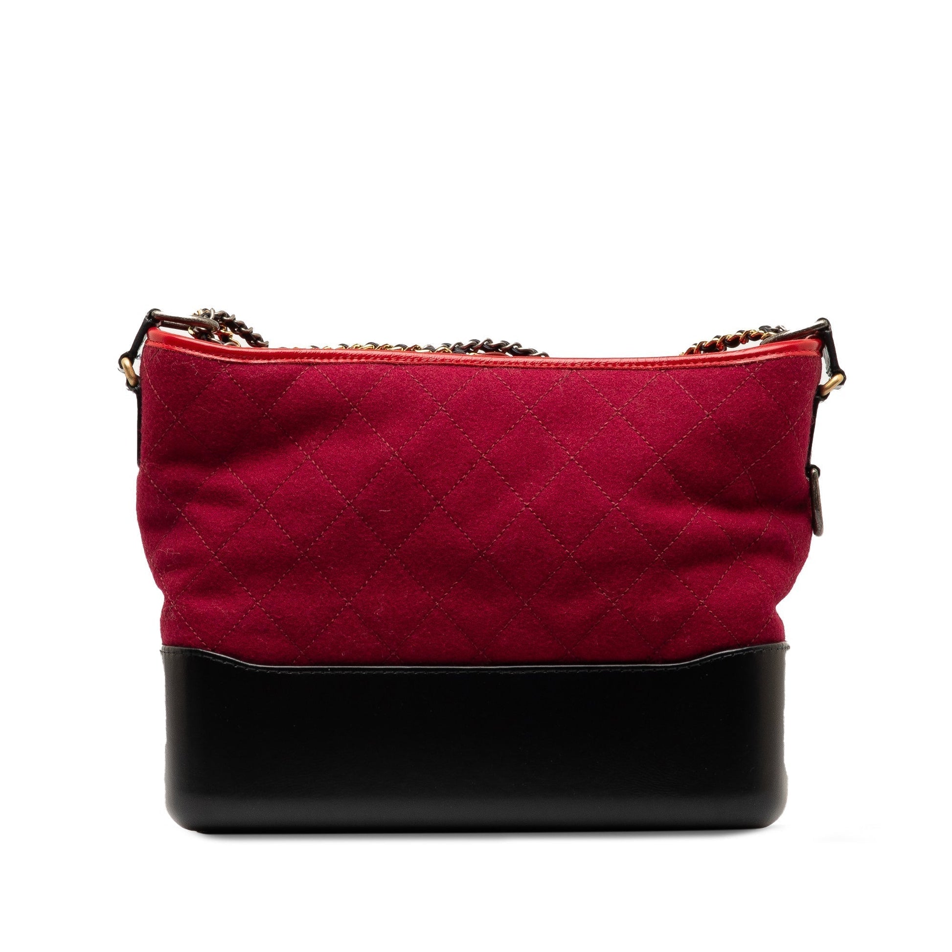 CHANEL Small Wool Gabrielle Crossbody Crossbody Bag